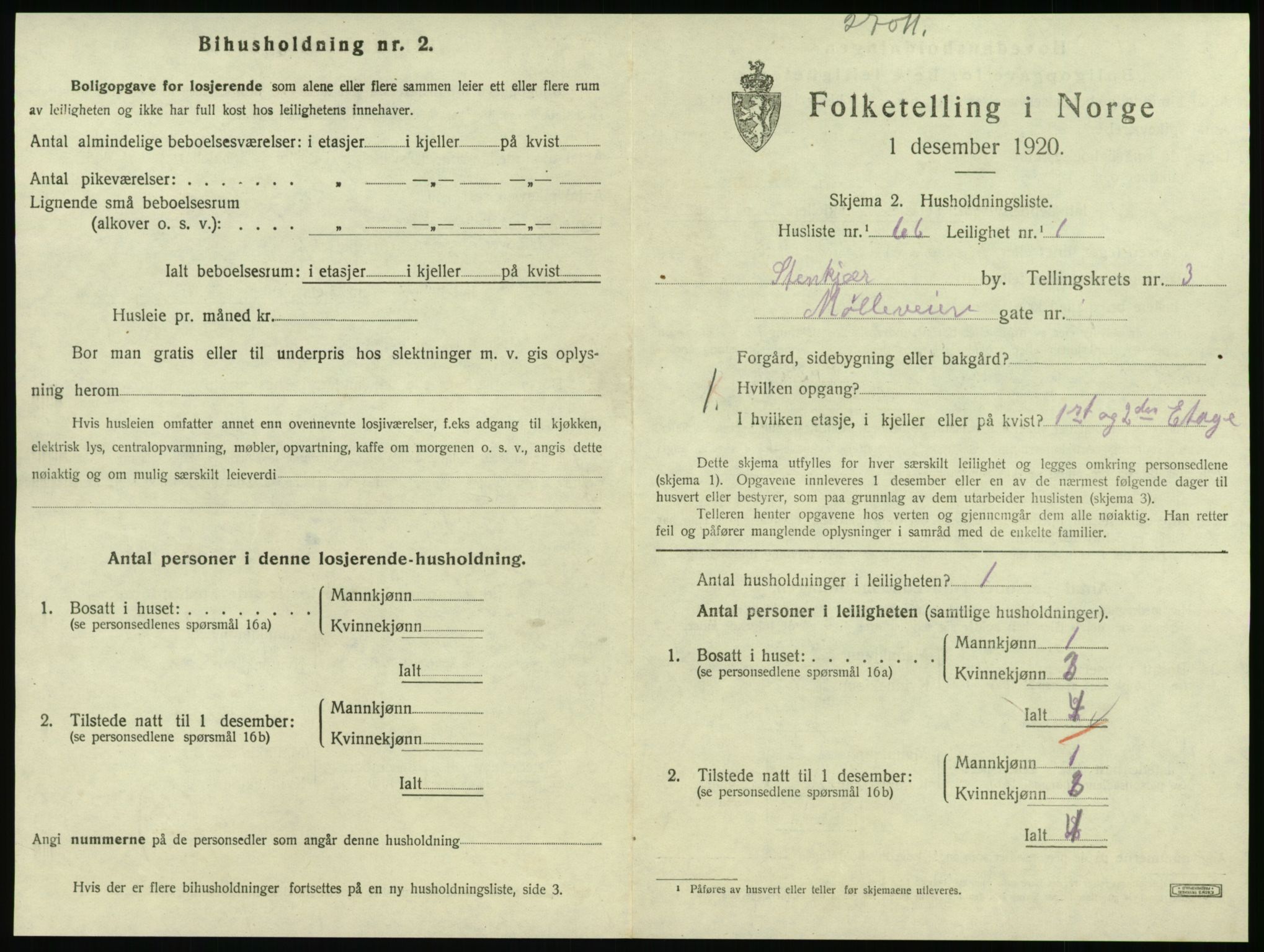 SAT, Folketelling 1920 for 1702 Steinkjer ladested, 1920, s. 2112