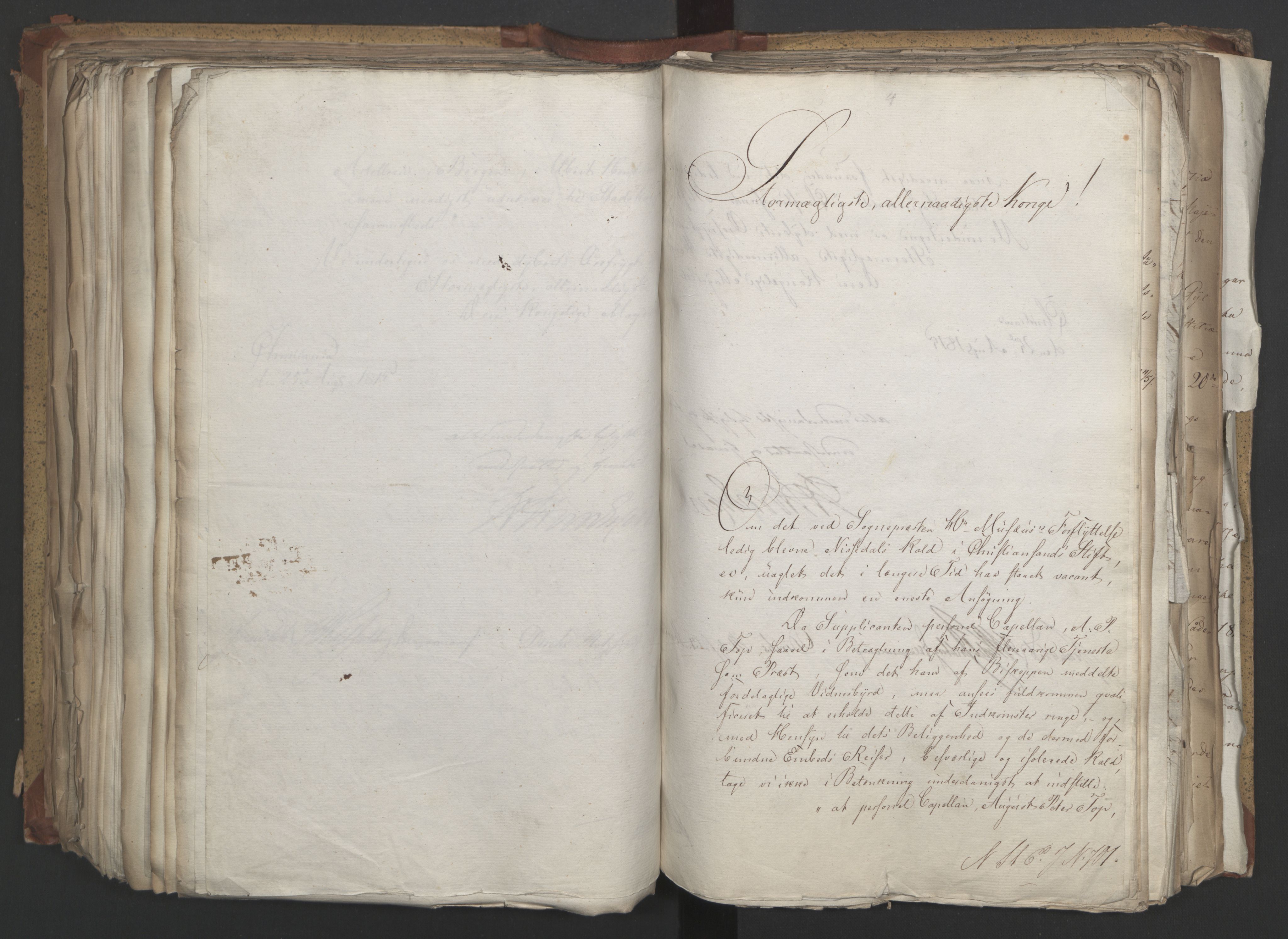 Statsrådsavdelingen i Stockholm, AV/RA-S-1003/D/Da/L0003: Regjeringsinnstillinger nr. 519-787, 1815, s. 368