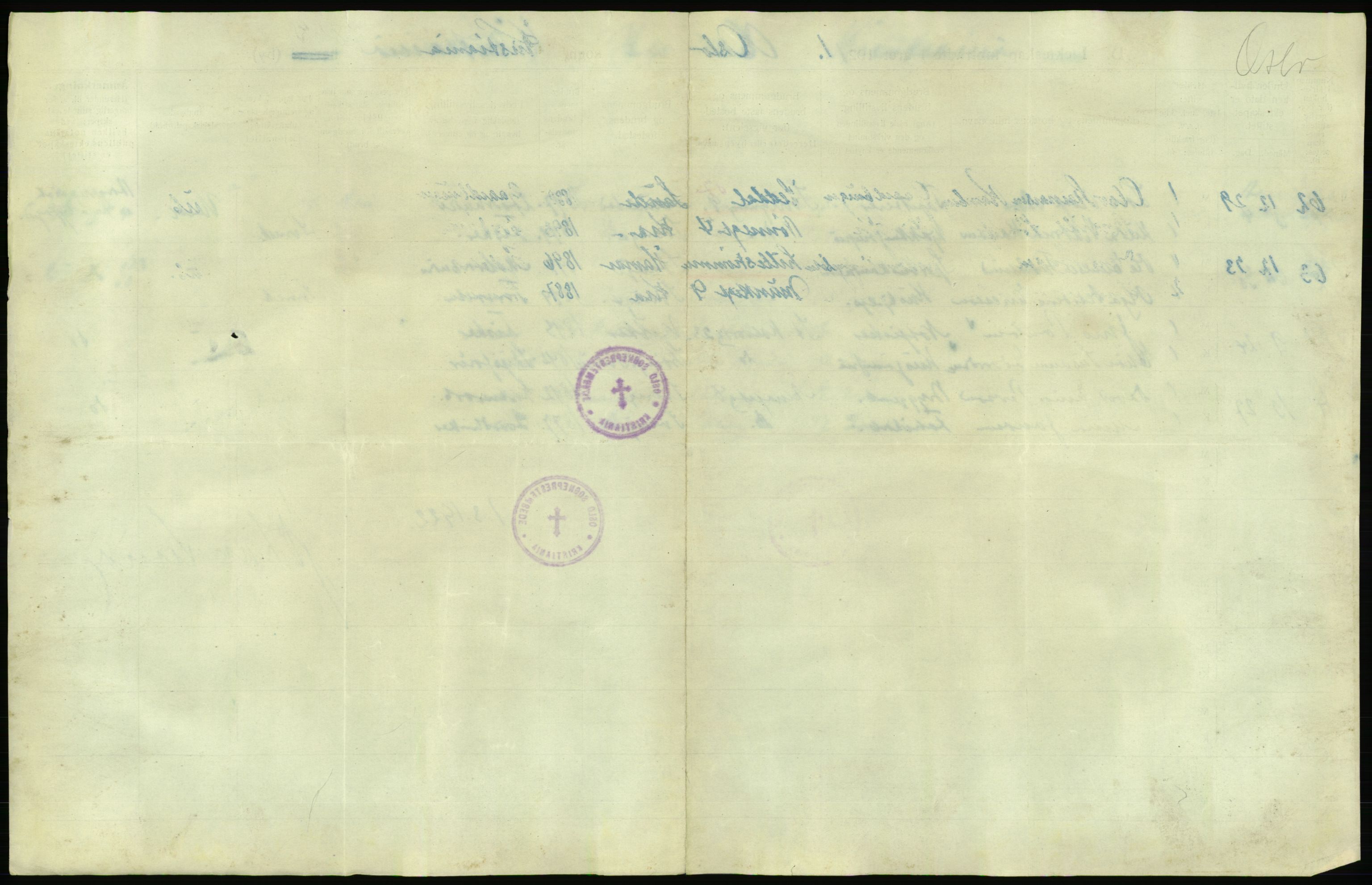 Statistisk sentralbyrå, Sosiodemografiske emner, Befolkning, AV/RA-S-2228/D/Df/Dfc/Dfca/L0011: Kristiania: Gifte, 1921, s. 659