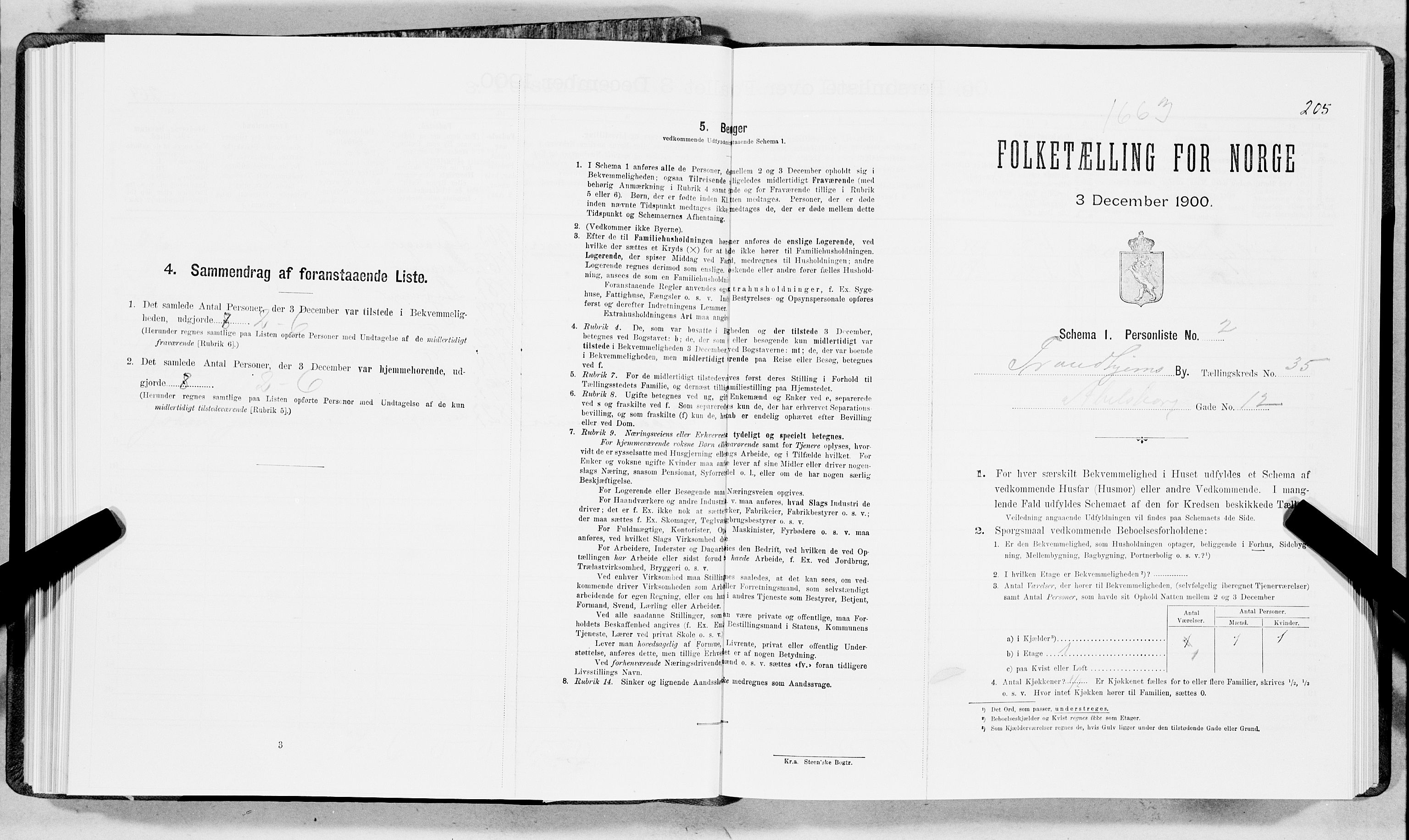 SAT, Folketelling 1900 for 1601 Trondheim kjøpstad, 1900, s. 5971