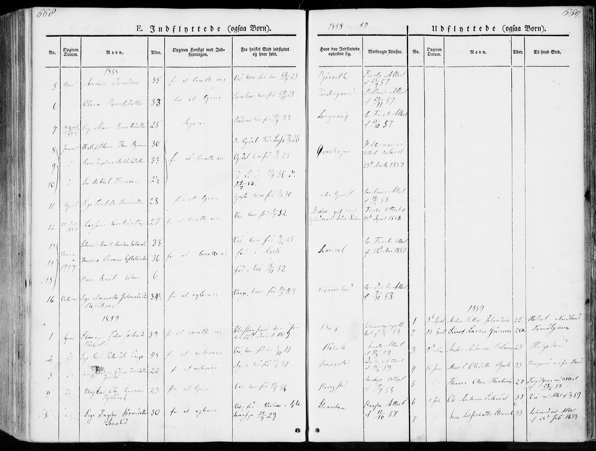 Ministerialprotokoller, klokkerbøker og fødselsregistre - Møre og Romsdal, AV/SAT-A-1454/555/L0653: Ministerialbok nr. 555A04, 1843-1869, s. 668-669