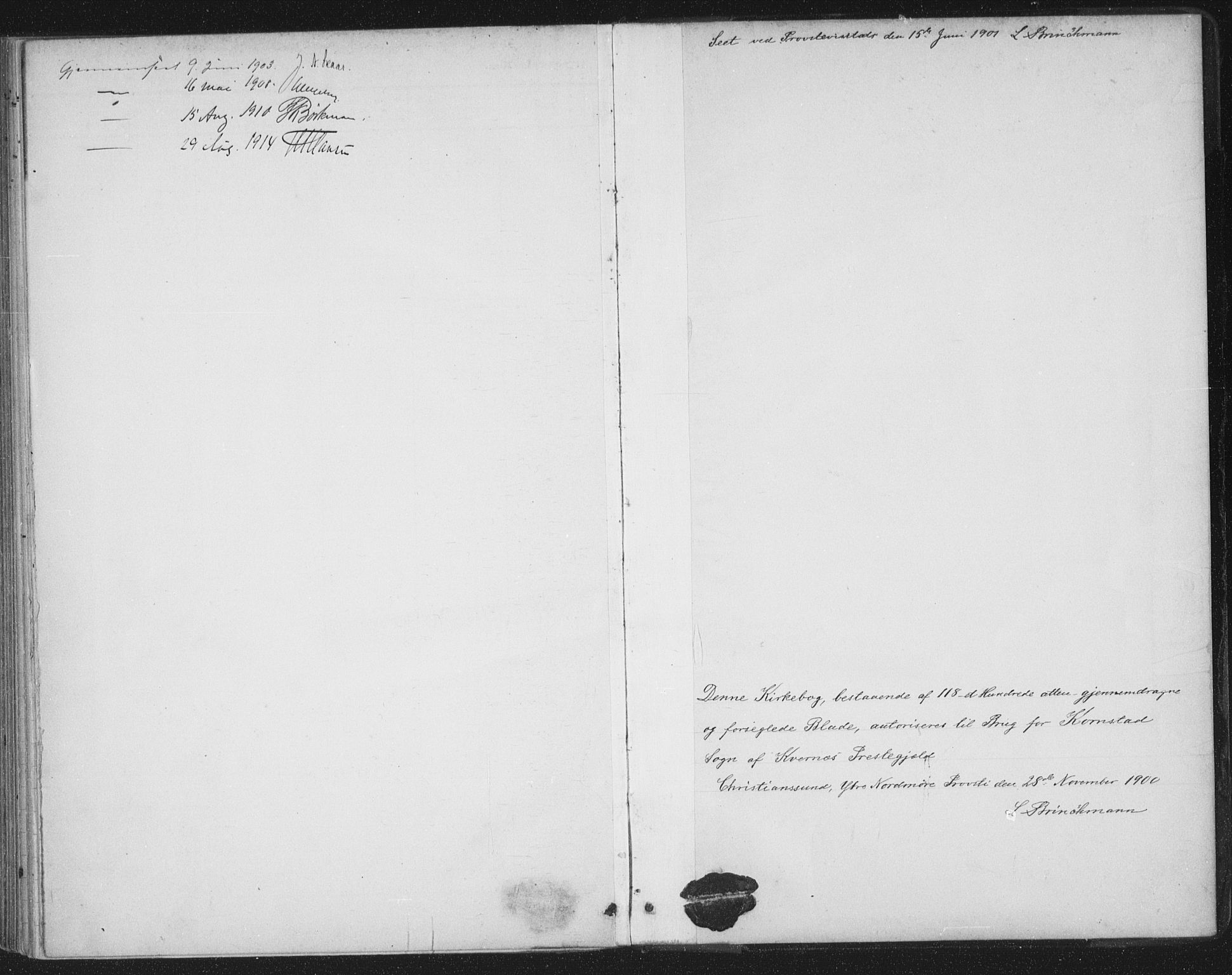 Ministerialprotokoller, klokkerbøker og fødselsregistre - Møre og Romsdal, AV/SAT-A-1454/570/L0833: Ministerialbok nr. 570A07, 1901-1914