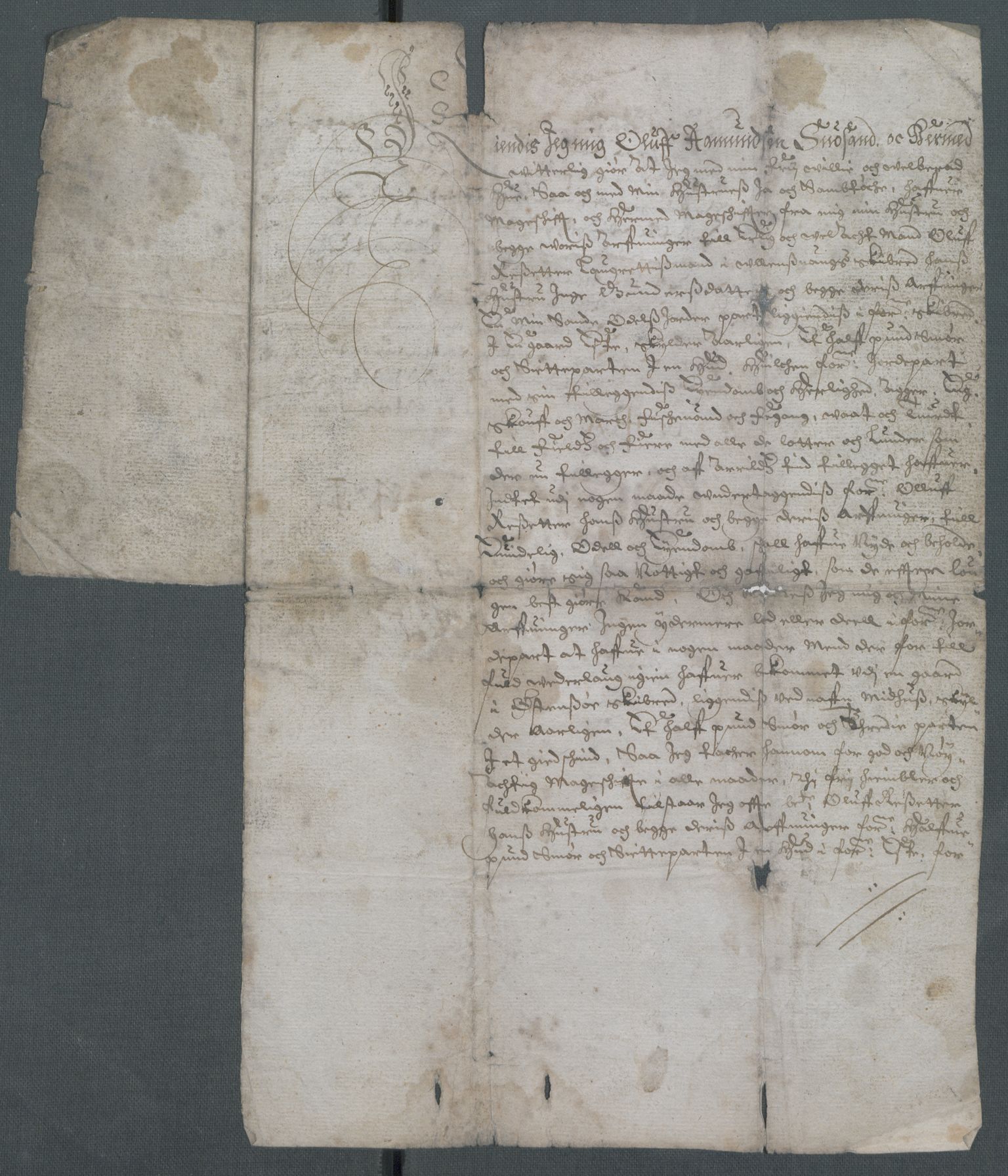 Riksarkivets diplomsamling, RA/EA-5965/F02/L0165: Dokumenter, 1652-1653, s. 234