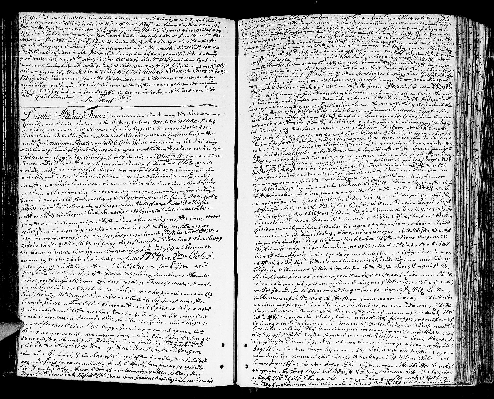 Lier, Røyken og Hurum sorenskriveri, AV/SAKO-A-89/H/Hc/L0006: Skifteprotokoll, 1773-1789, s. 505b-506a
