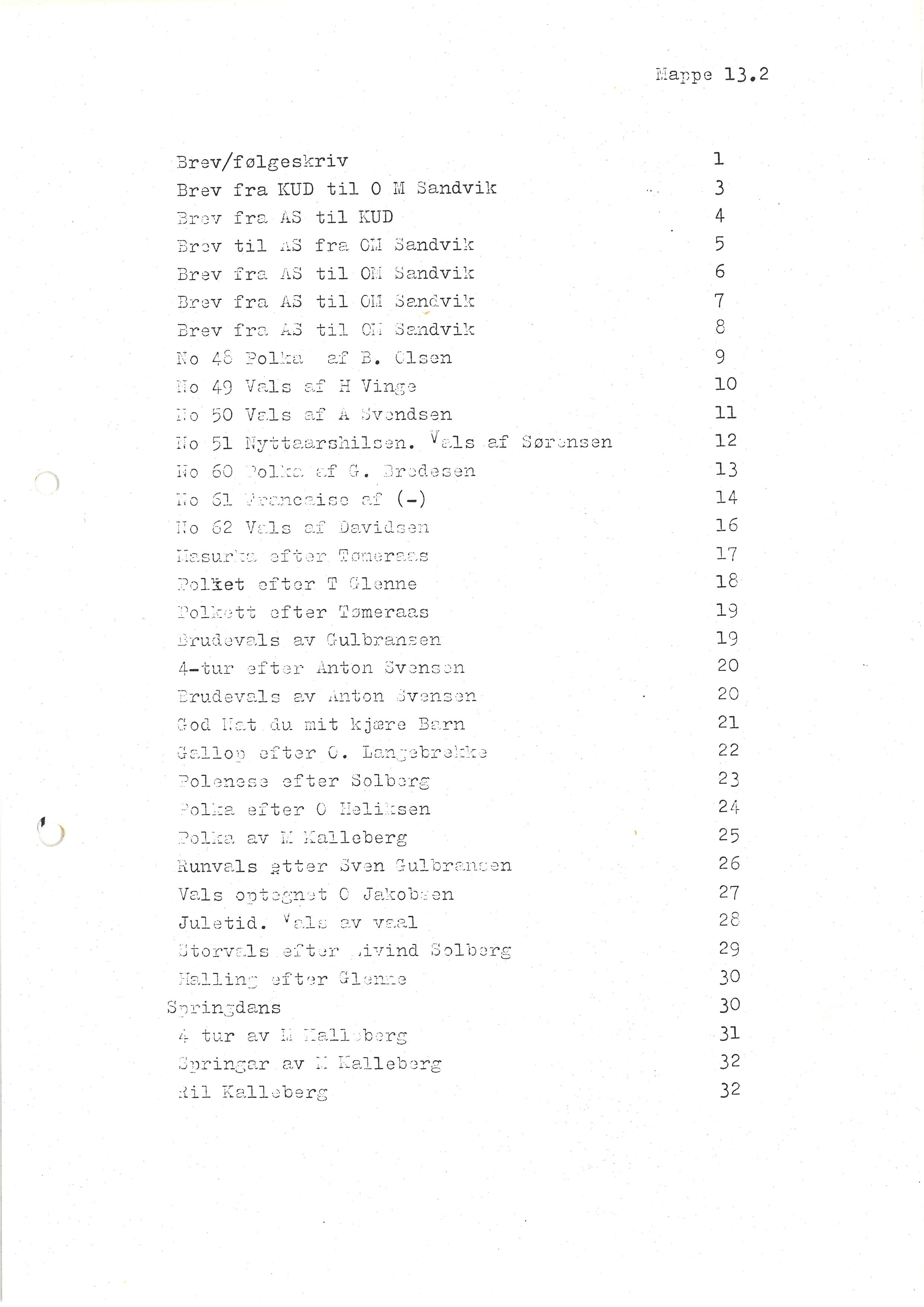 Sa 16 - Folkemusikk fra Vestfold, Gjerdesamlingen, VEMU/A-1868/F/L0002: Innsamlet dokumentasjon, 1979-1986