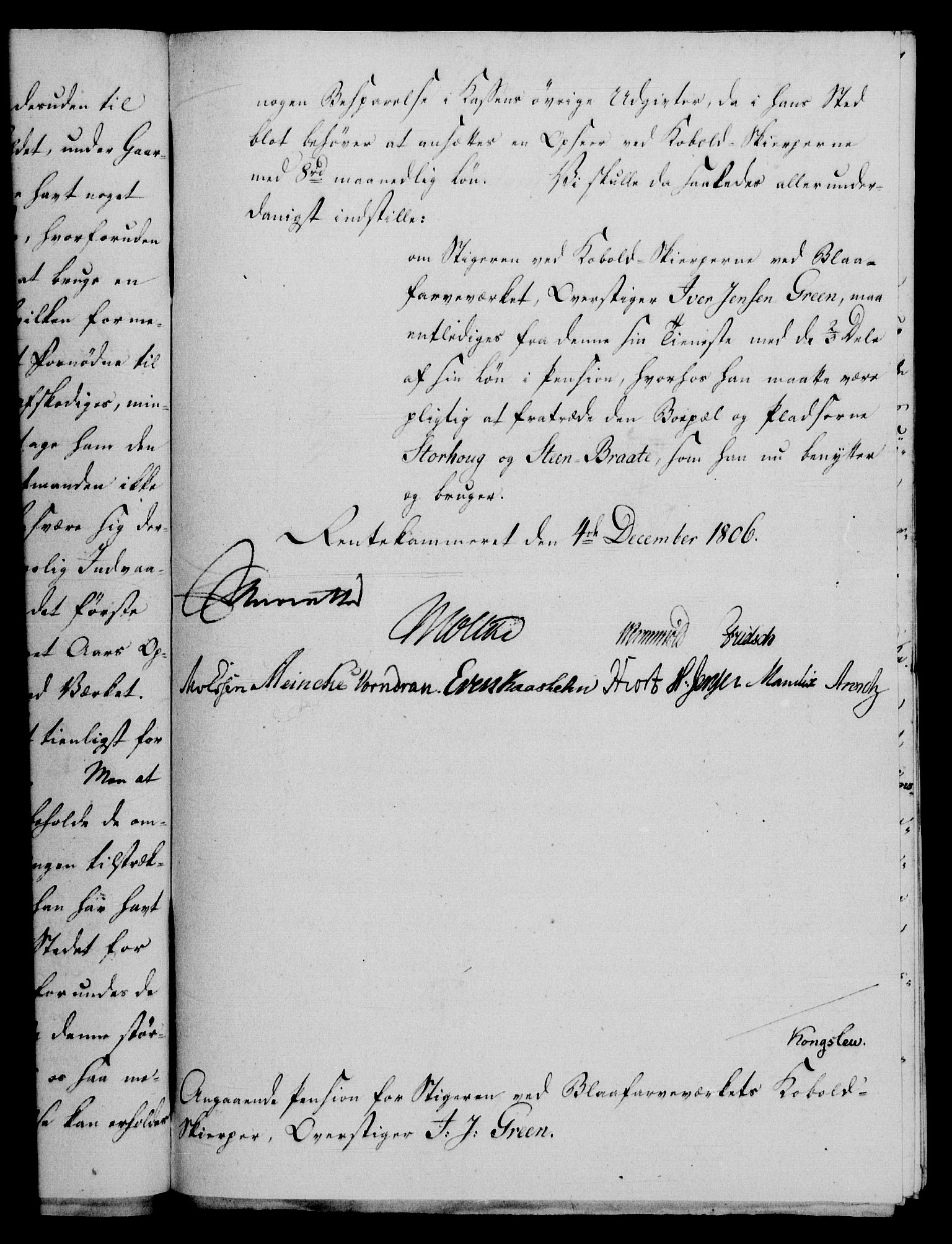 Rentekammeret, Renteskriverkontorene, AV/RA-EA-3115/M/Mf/Mfb/L0007: Relasjons- og resolusjonsprotokoll med register (merket RK 54.13), 1805-1806