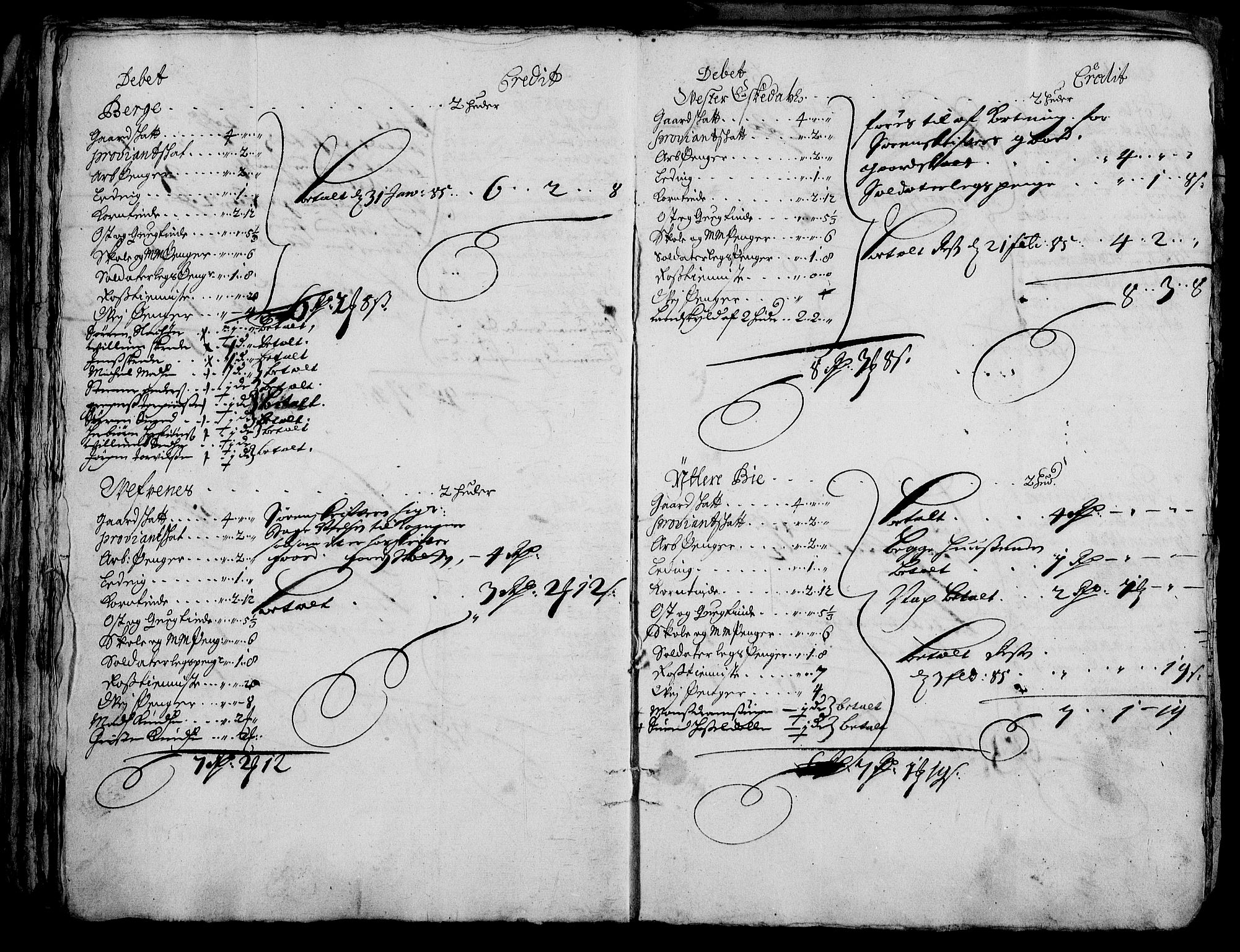 Rentekammeret inntil 1814, Realistisk ordnet avdeling, AV/RA-EA-4070/N/Na/L0005/0002: [XI j]: Forskjellige jordebøker fra 1600-tallet: / Skattemanntall for Nedenes fogderi, 1684