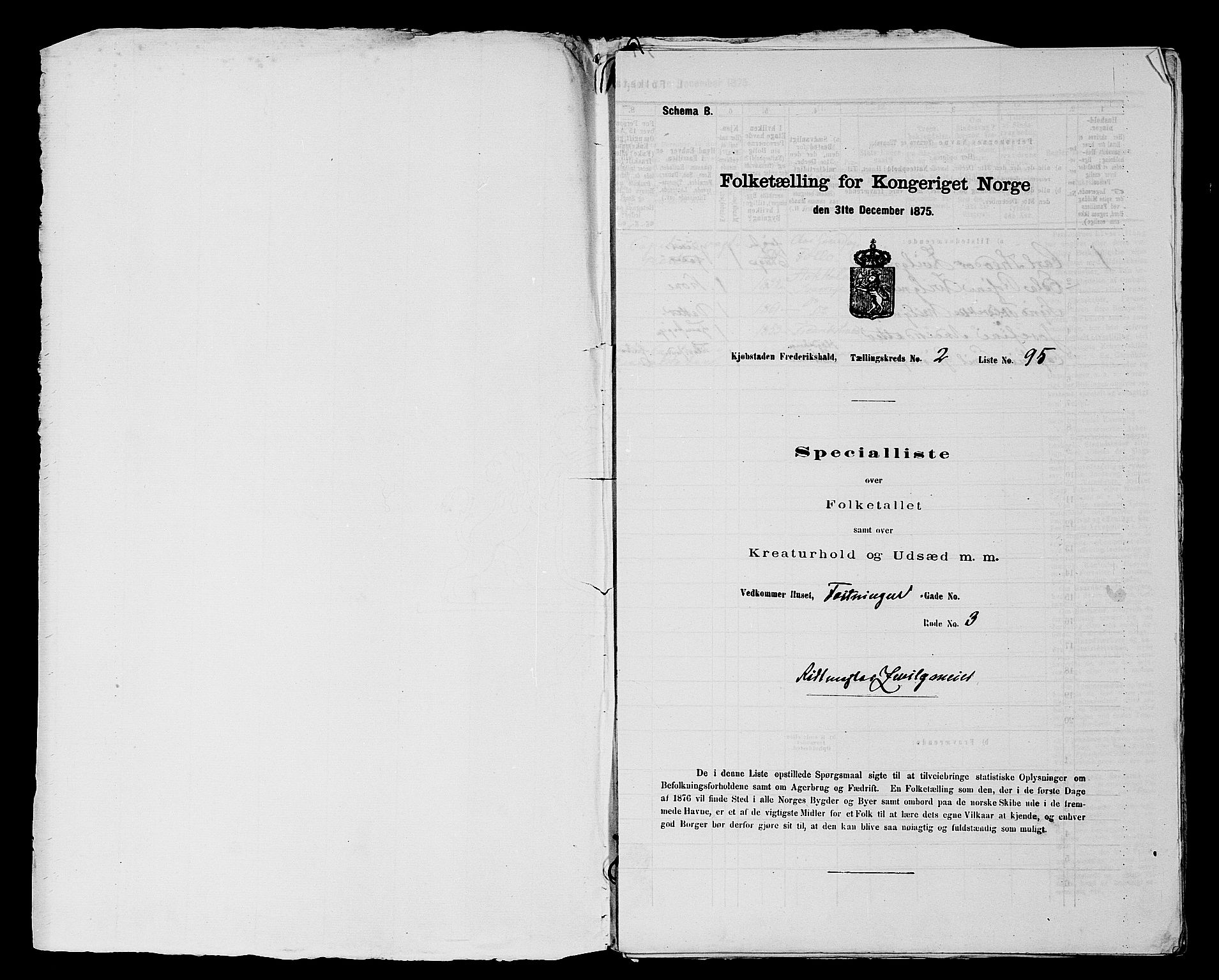 RA, Folketelling 1875 for 0101P Fredrikshald prestegjeld, 1875, s. 216