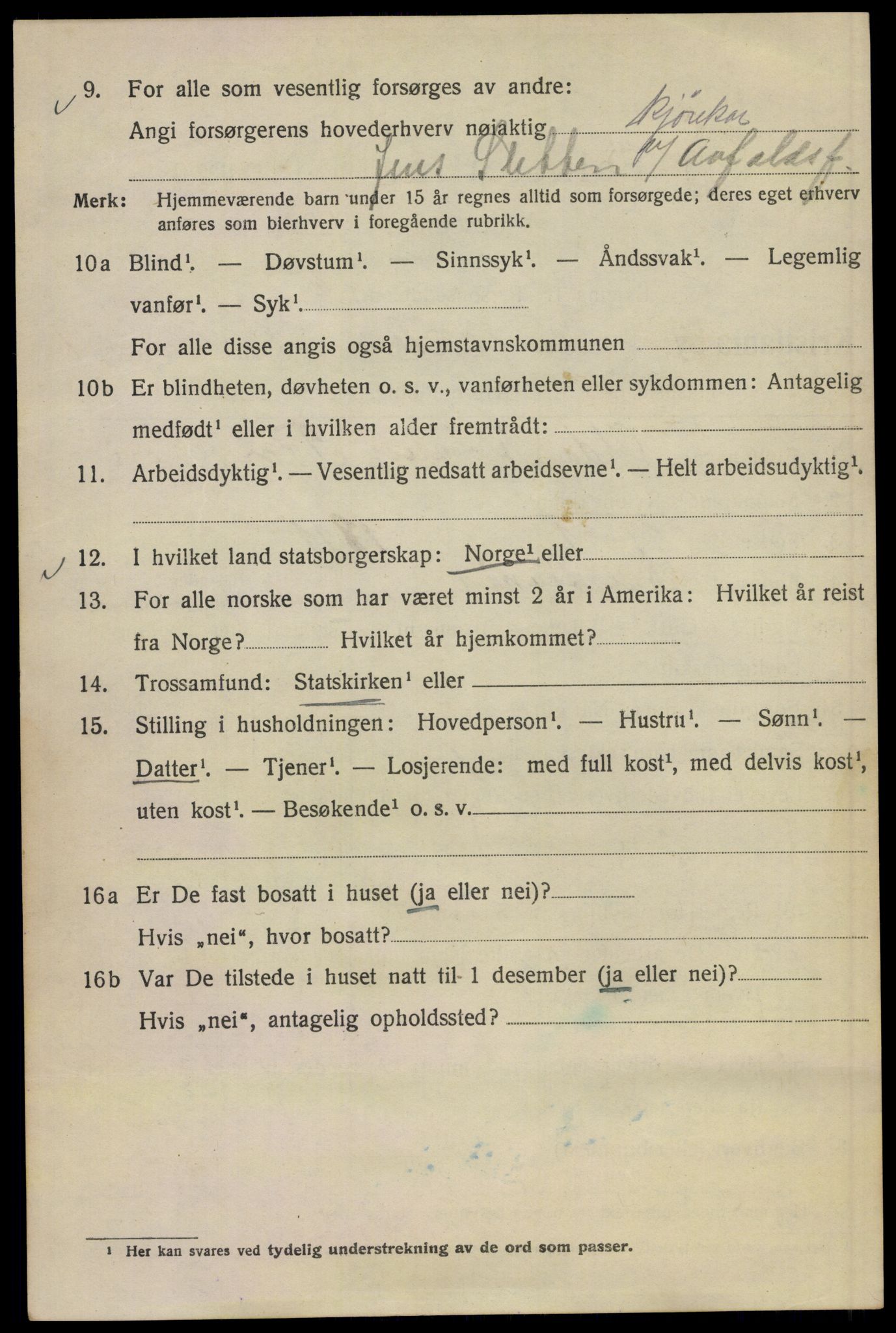 SAO, Folketelling 1920 for 0301 Kristiania kjøpstad, 1920, s. 432874