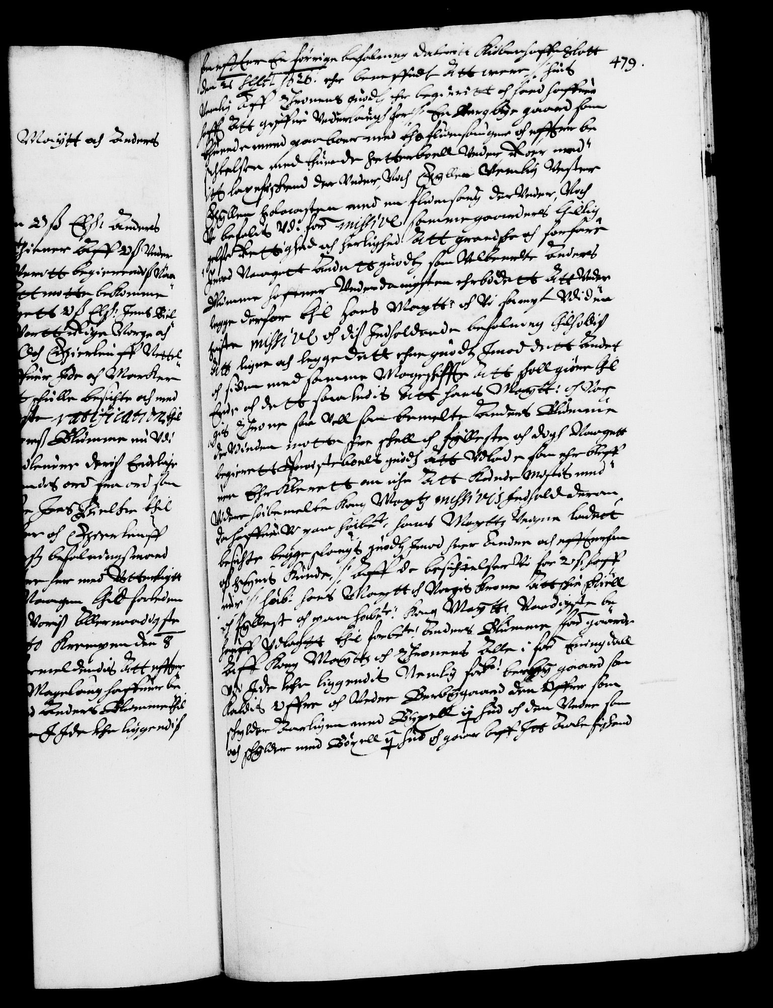 Danske Kanselli 1572-1799, RA/EA-3023/F/Fc/Fca/Fcaa/L0004: Norske registre (mikrofilm), 1617-1630, s. 478a