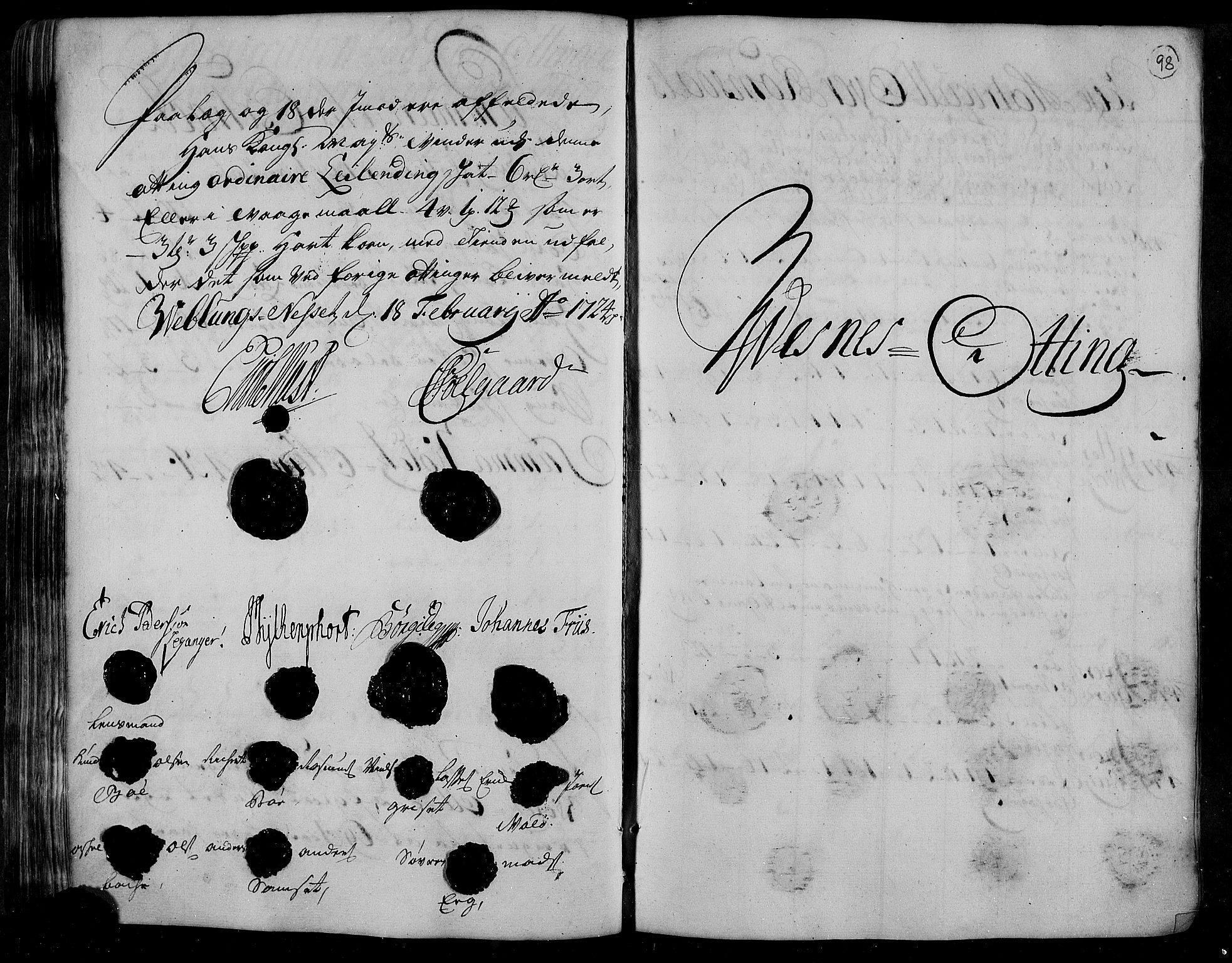 Rentekammeret inntil 1814, Realistisk ordnet avdeling, AV/RA-EA-4070/N/Nb/Nbf/L0153: Romsdal matrikkelprotokoll, 1724, s. 99