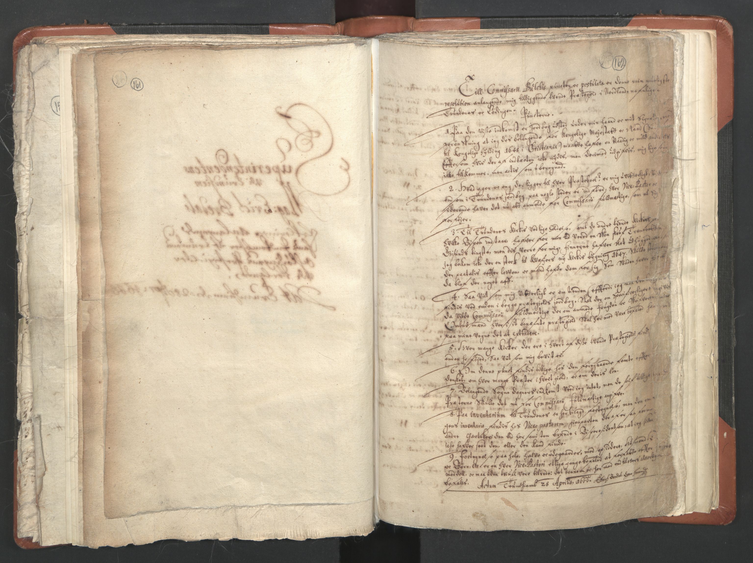 RA, Sogneprestenes manntall 1664-1666, nr. 36: Lofoten og Vesterålen prosti, Senja prosti og Troms prosti, 1664-1666, s. 161-162