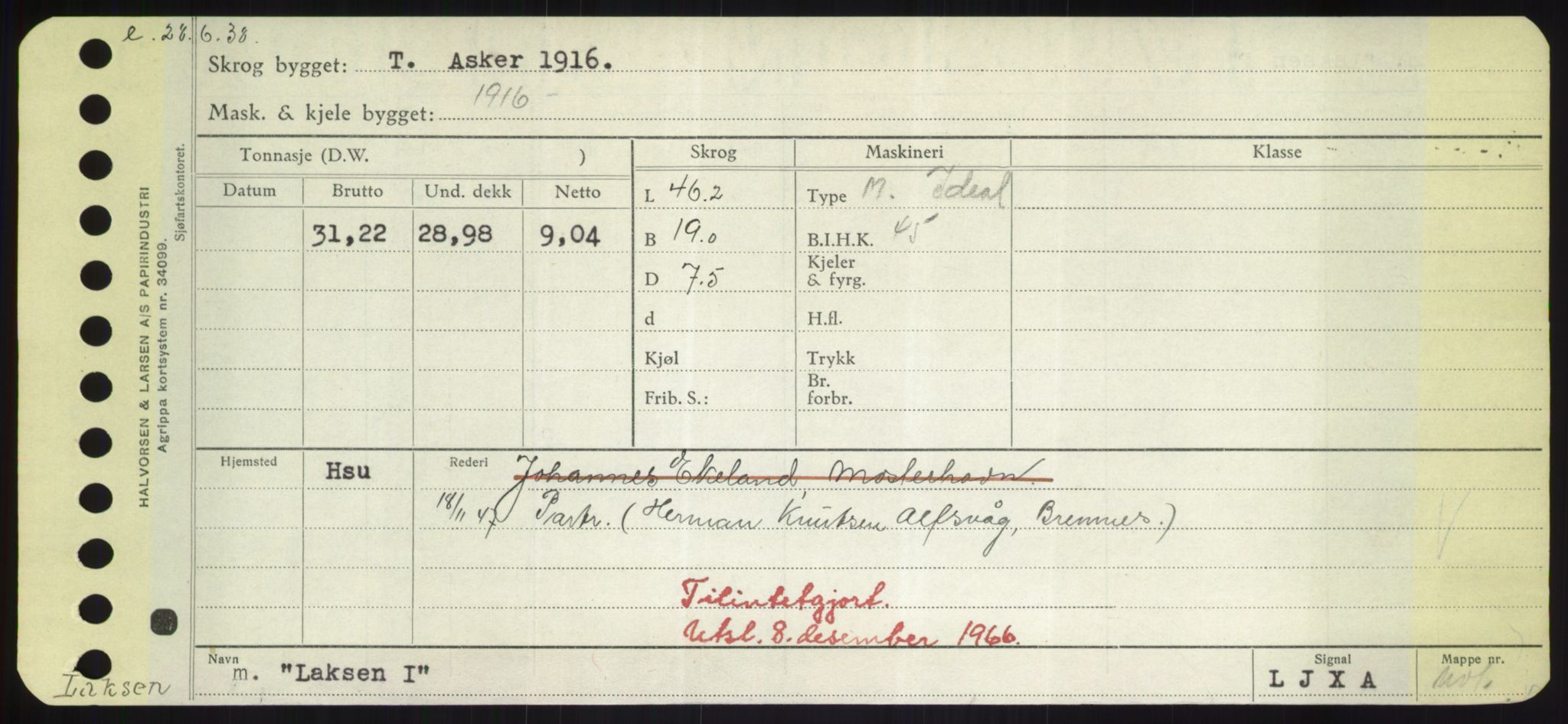 Sjøfartsdirektoratet med forløpere, Skipsmålingen, RA/S-1627/H/Hd/L0022: Fartøy, L-Lia, s. 97