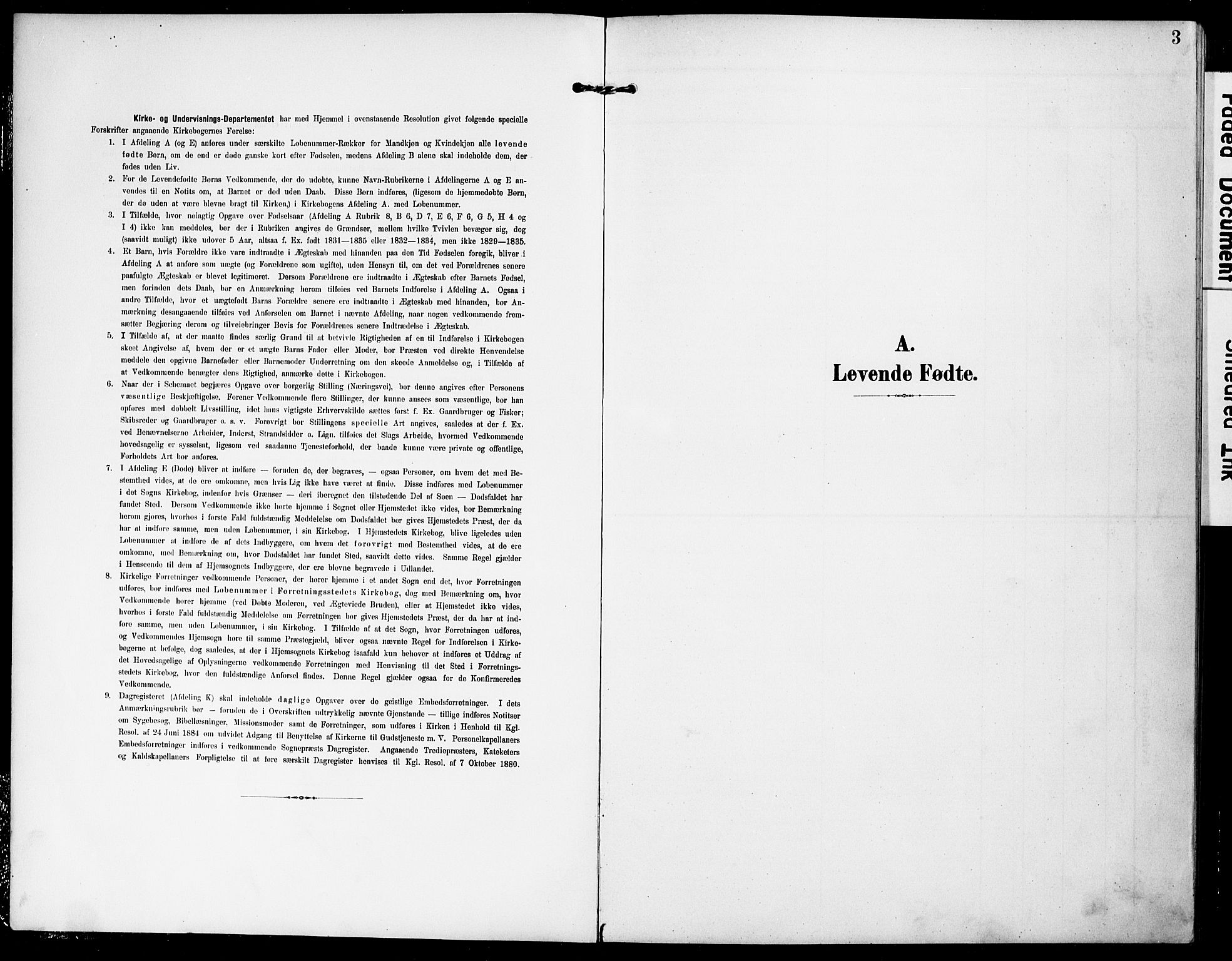 Sandsvær kirkebøker, SAKO/A-244/G/Gc/L0001: Klokkerbok nr. III 1, 1878-1928, s. 3