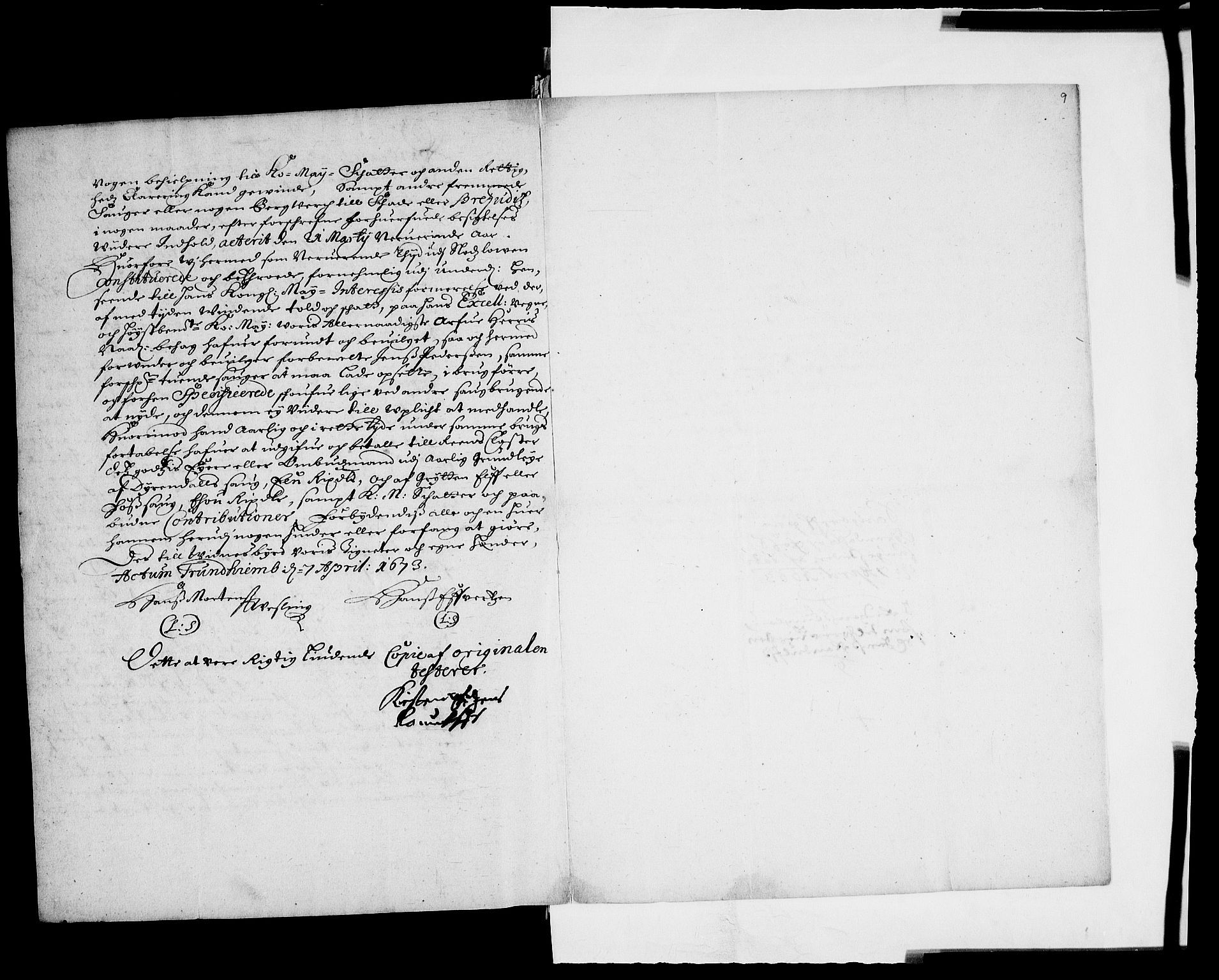 Danske Kanselli, Skapsaker, AV/RA-EA-4061/F/L0069: Skap 14, pakke 341B, 1685-1686, s. 356