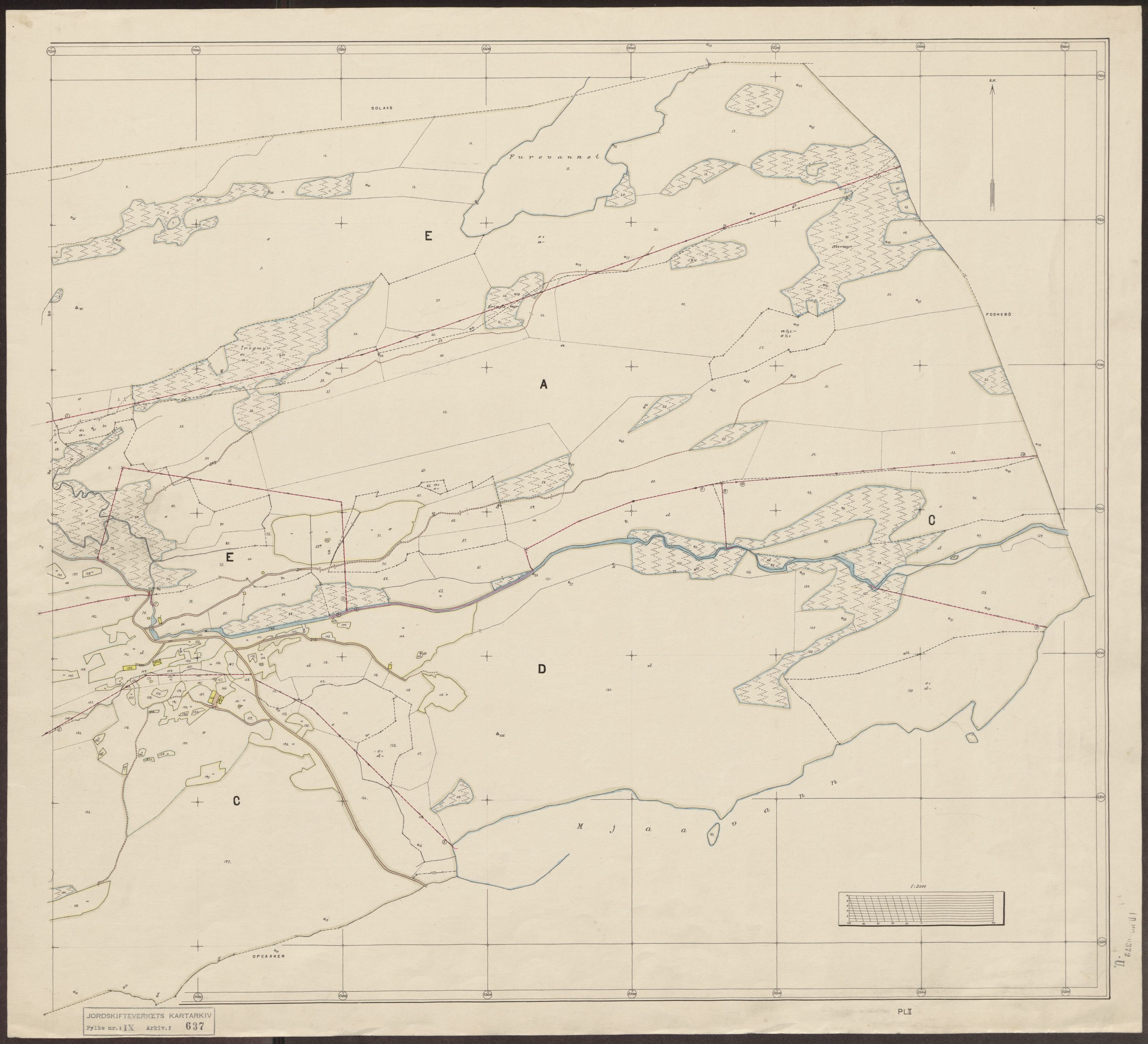 Jordskifteverkets kartarkiv, AV/RA-S-3929/T, 1859-1988, s. 775