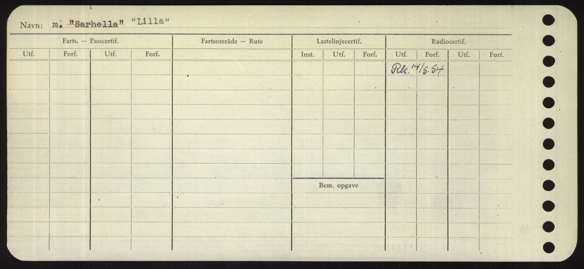 Sjøfartsdirektoratet med forløpere, Skipsmålingen, RA/S-1627/H/Hd/L0023: Fartøy, Lia-Løv, s. 58