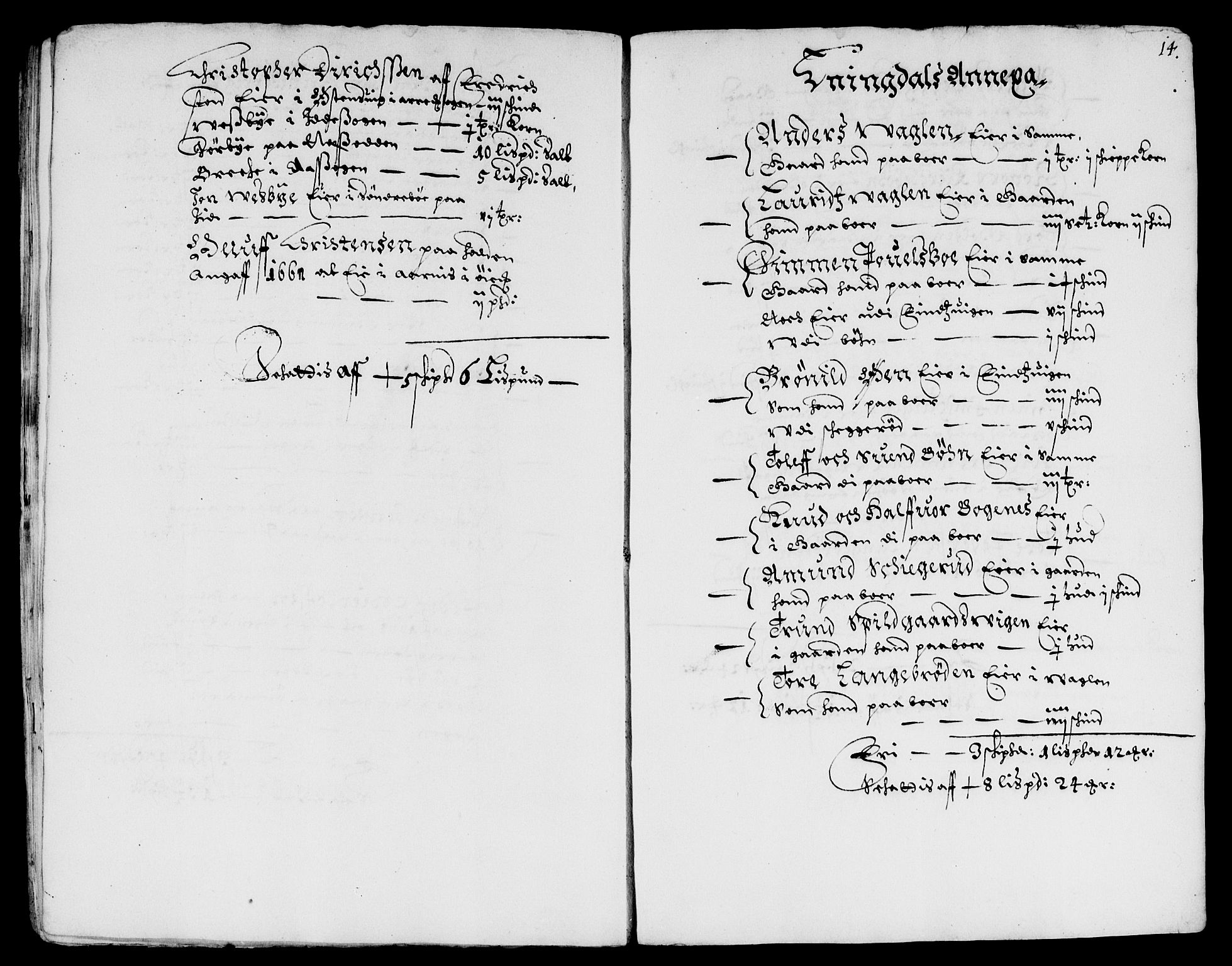 Rentekammeret inntil 1814, Reviderte regnskaper, Lensregnskaper, AV/RA-EA-5023/R/Rb/Rbb/L0008: Idd og Marker len, 1659-1662