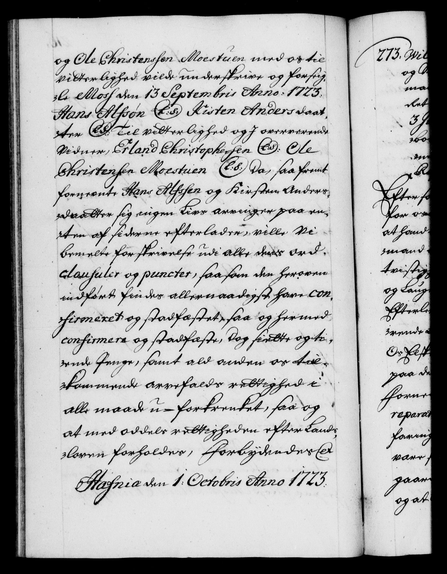 Danske Kanselli 1572-1799, RA/EA-3023/F/Fc/Fca/Fcaa/L0024: Norske registre, 1723-1725, s. 216b