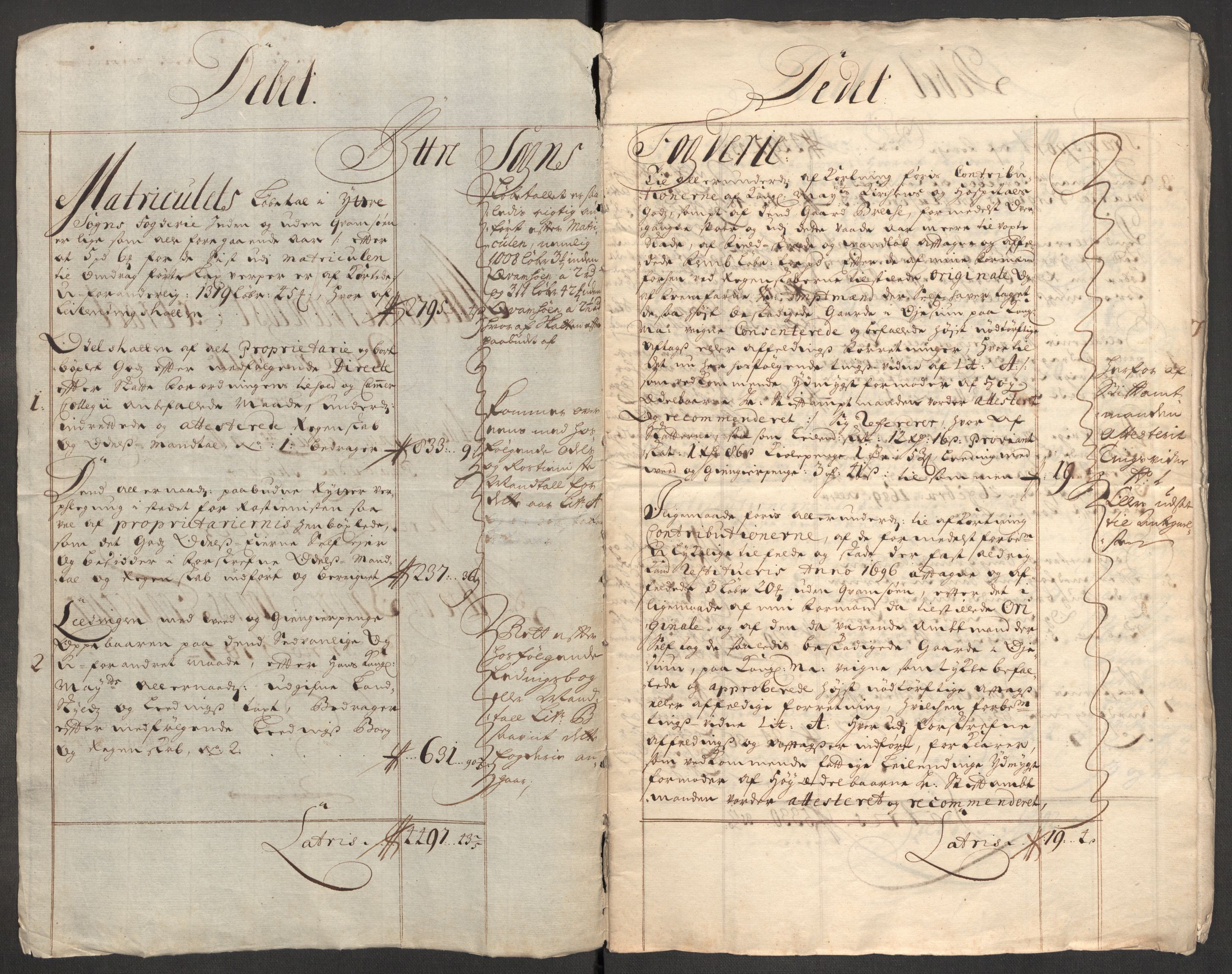 Rentekammeret inntil 1814, Reviderte regnskaper, Fogderegnskap, RA/EA-4092/R52/L3314: Fogderegnskap Sogn, 1705-1707, s. 411