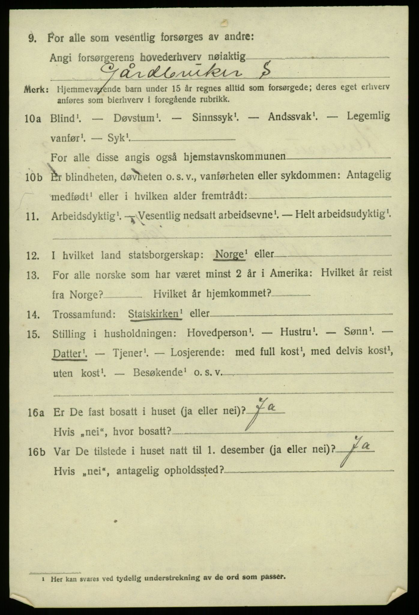 SAB, Folketelling 1920 for 1257 Alversund herred, 1920, s. 2009