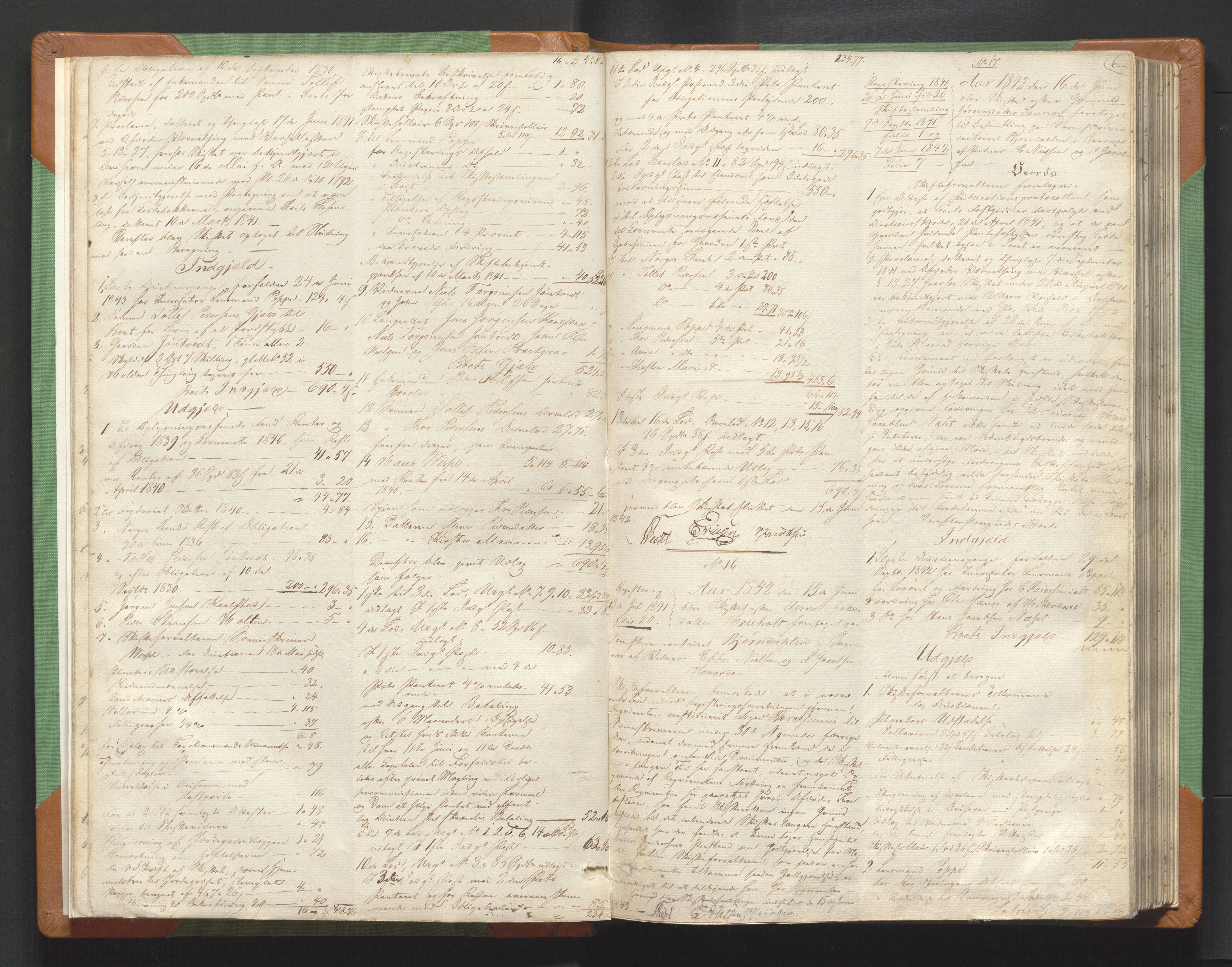 Nedre Telemark sorenskriveri, AV/SAKO-A-135/H/Hb/Hbe/L0001: Skifteutlodningsprotokoll, 1842-1857, s. 5b-6a