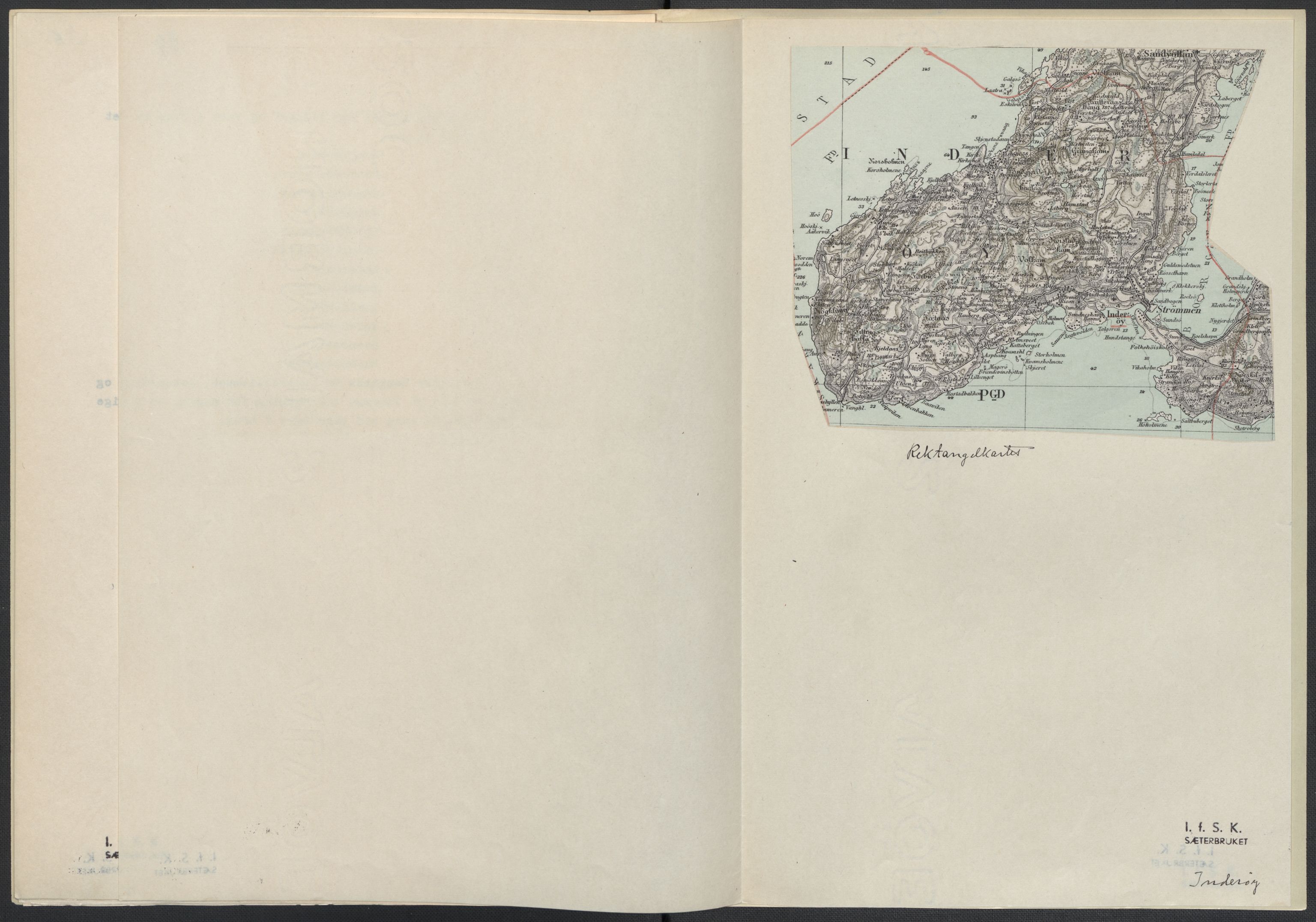 Instituttet for sammenlignende kulturforskning, RA/PA-0424/F/Fc/L0015/0002: Eske B15: / Nord-Trøndelag (perm XLIII), 1933-1938