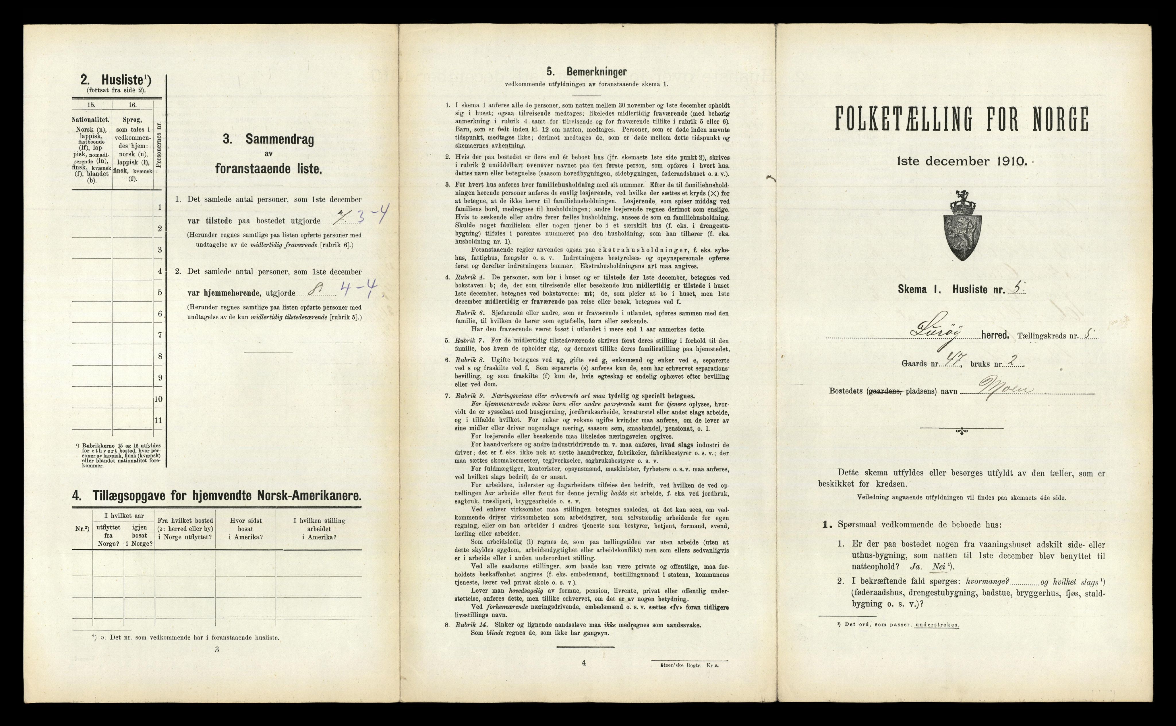 RA, Folketelling 1910 for 1834 Lurøy herred, 1910, s. 558