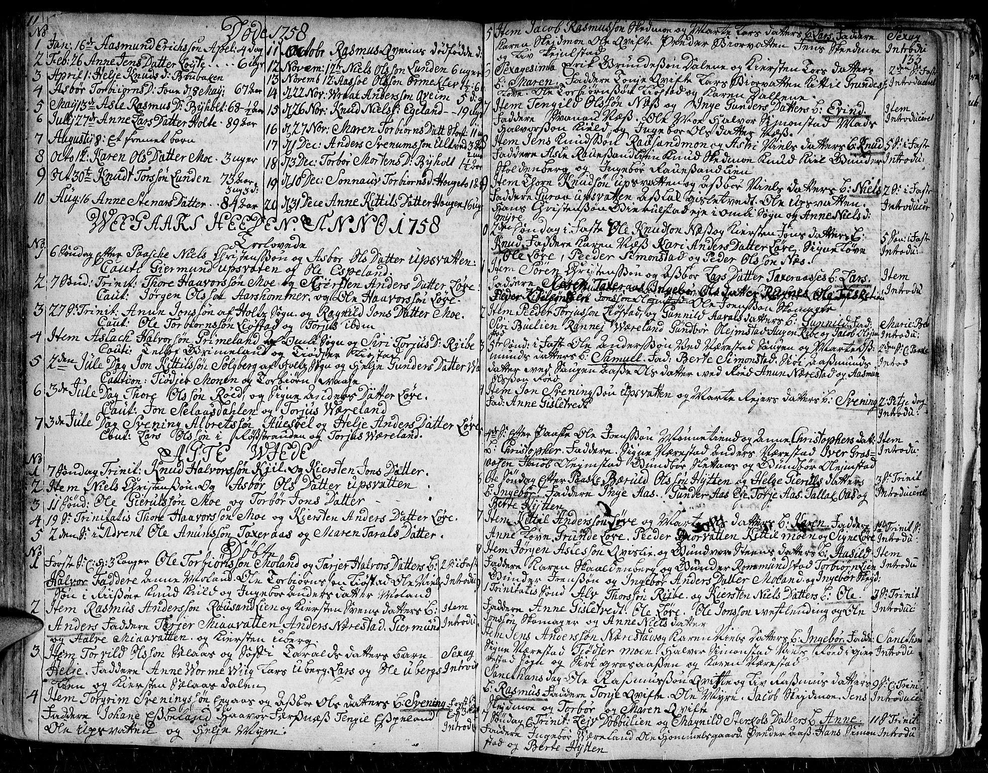 Gjerstad sokneprestkontor, AV/SAK-1111-0014/F/Fa/Faa/L0002: Ministerialbok nr. A 2, 1717-1779, s. 133