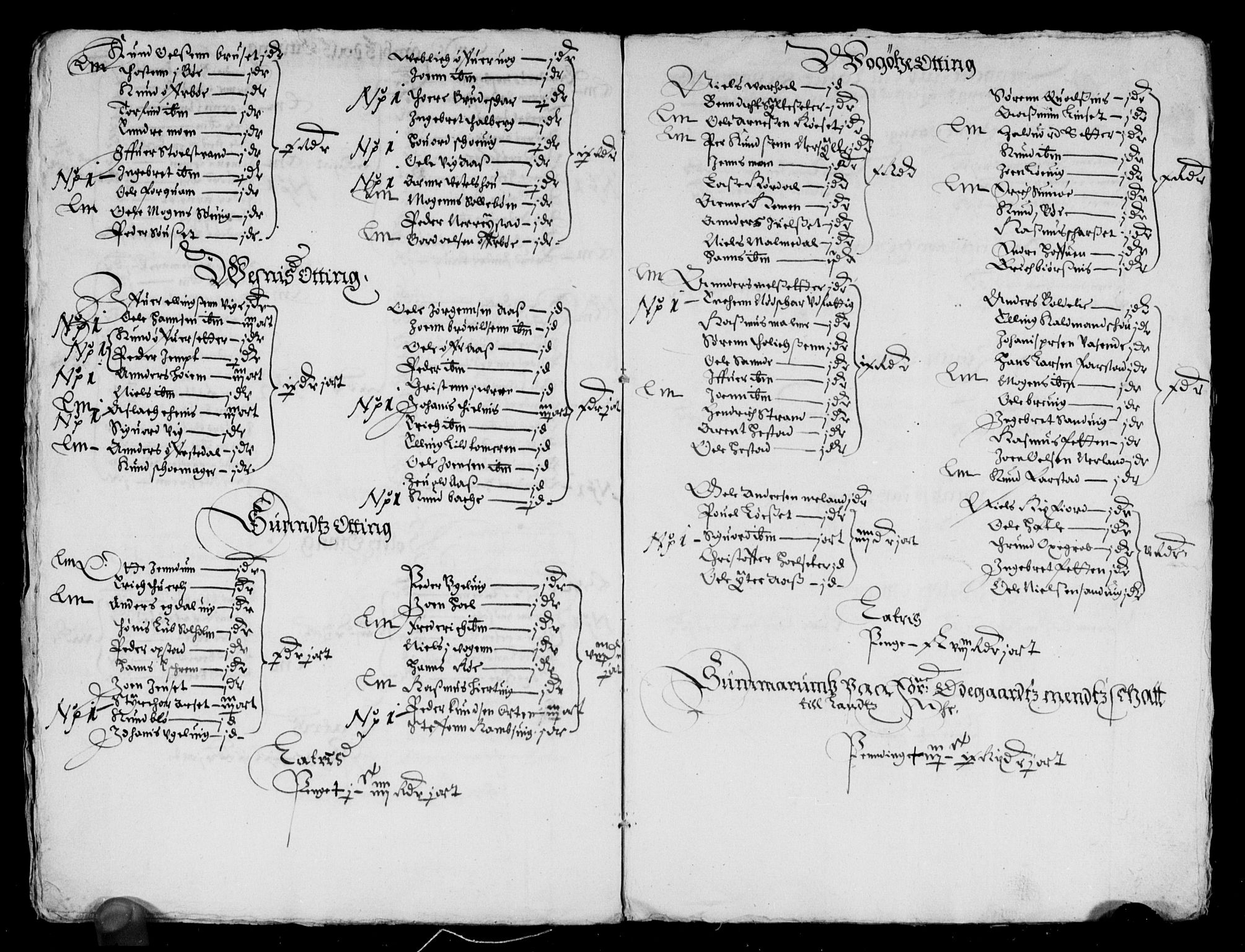 Rentekammeret inntil 1814, Reviderte regnskaper, Lensregnskaper, AV/RA-EA-5023/R/Rb/Rbw/L0078: Trondheim len, 1643-1644