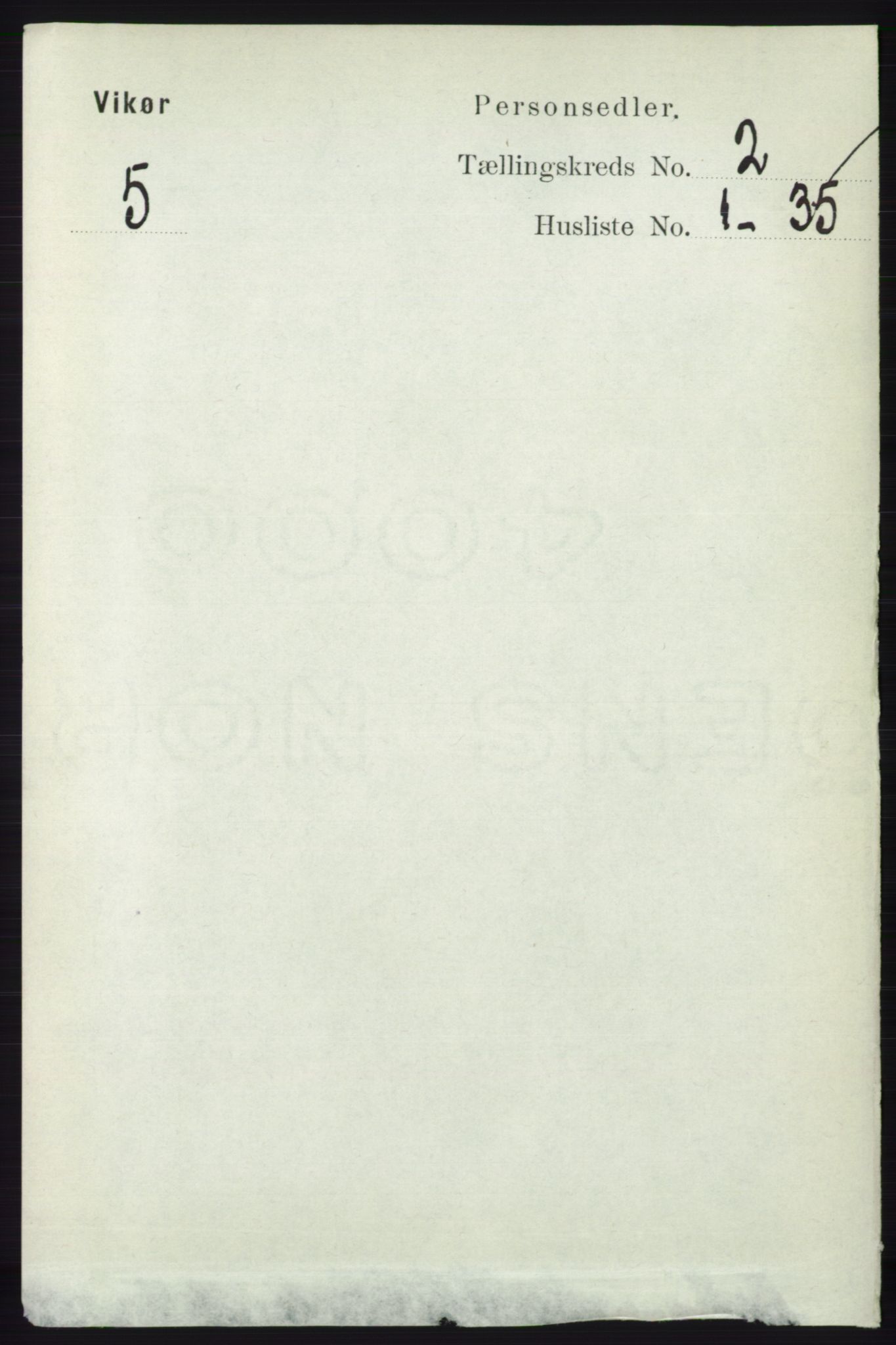 RA, Folketelling 1891 for 1238 Vikør herred, 1891, s. 478