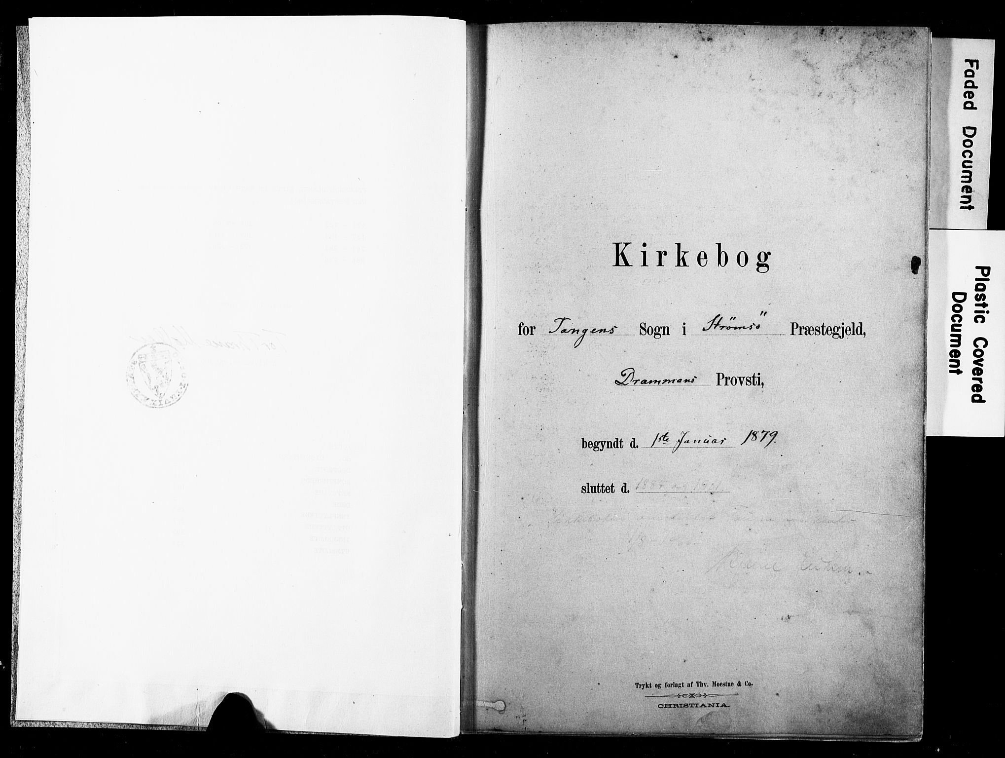 Strømsø kirkebøker, SAKO/A-246/F/Fb/L0006: Ministerialbok nr. II 6, 1879-1910