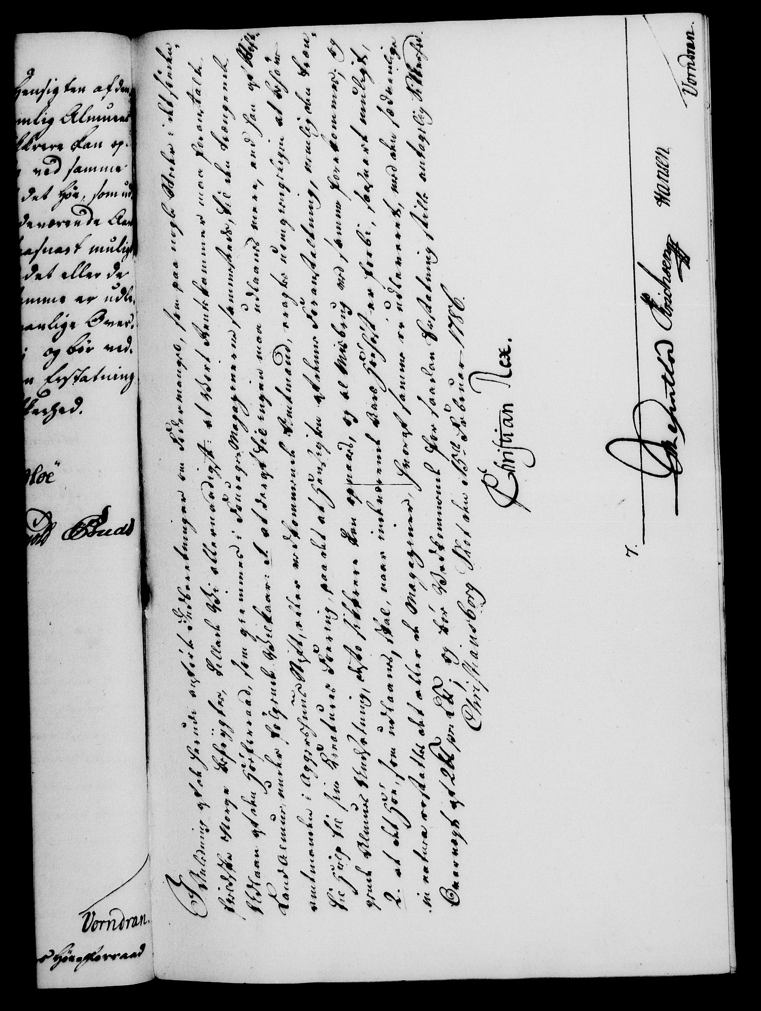 Rentekammeret, Kammerkanselliet, RA/EA-3111/G/Gf/Gfa/L0068: Norsk relasjons- og resolusjonsprotokoll (merket RK 52.68), 1786, s. 116