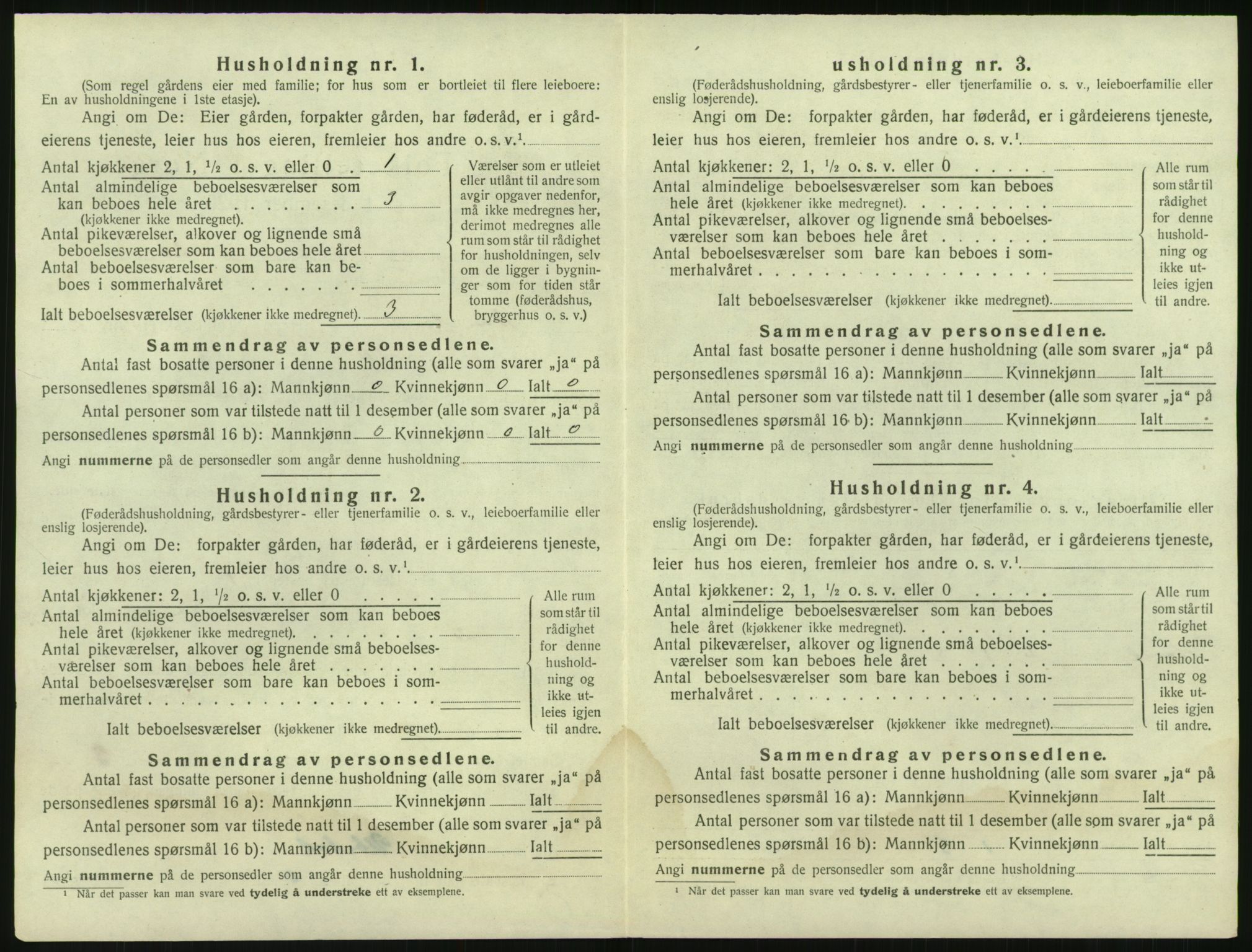 SAK, Folketelling 1920 for 0929 Åmli herred, 1920, s. 464