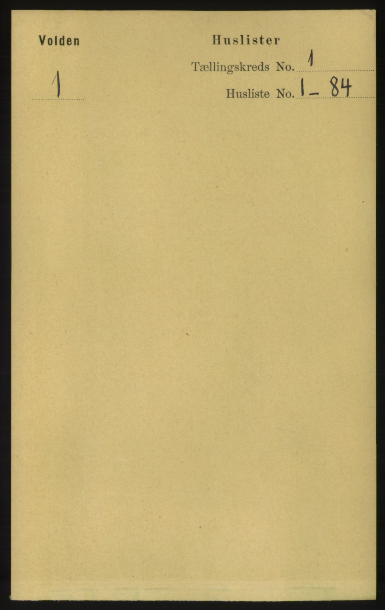 RA, Folketelling 1891 for 1519 Volda herred, 1891, s. 26