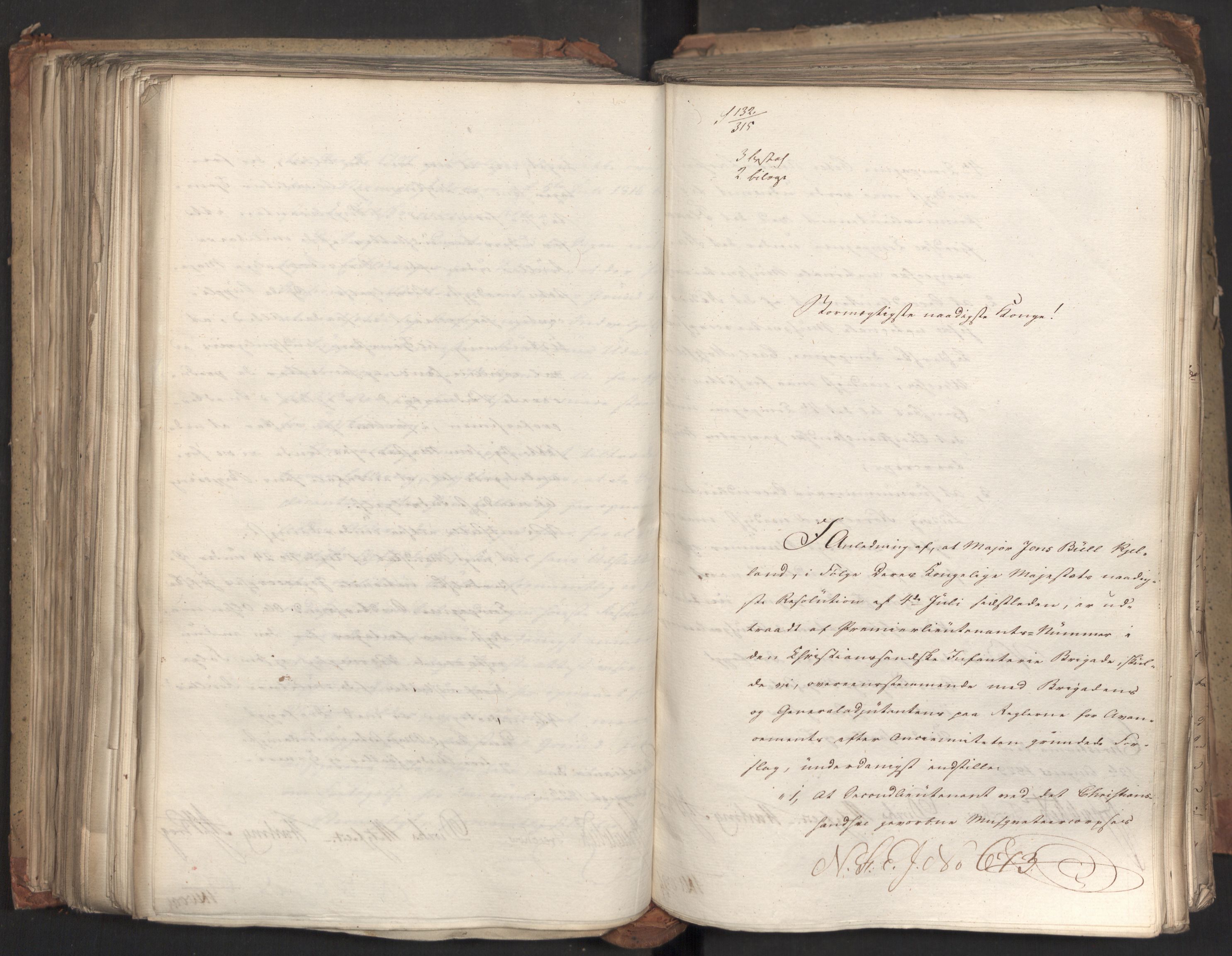 Statsrådsavdelingen i Stockholm, AV/RA-S-1003/D/Da/L0035: Regjeringsinnstillinger nr. 541-840, 1823, s. 340