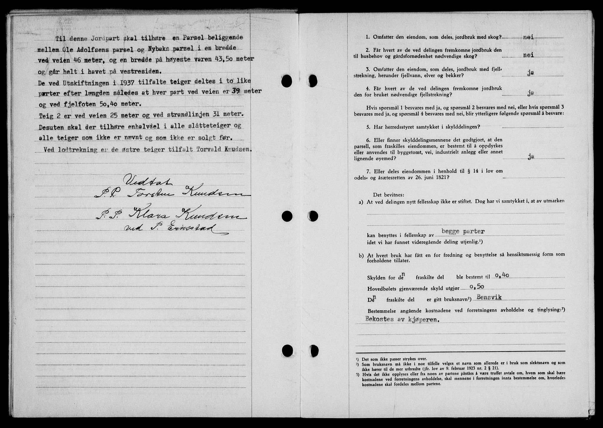 Lofoten sorenskriveri, SAT/A-0017/1/2/2C/L0010a: Pantebok nr. 10a, 1942-1943, Dagboknr: 1342/1942