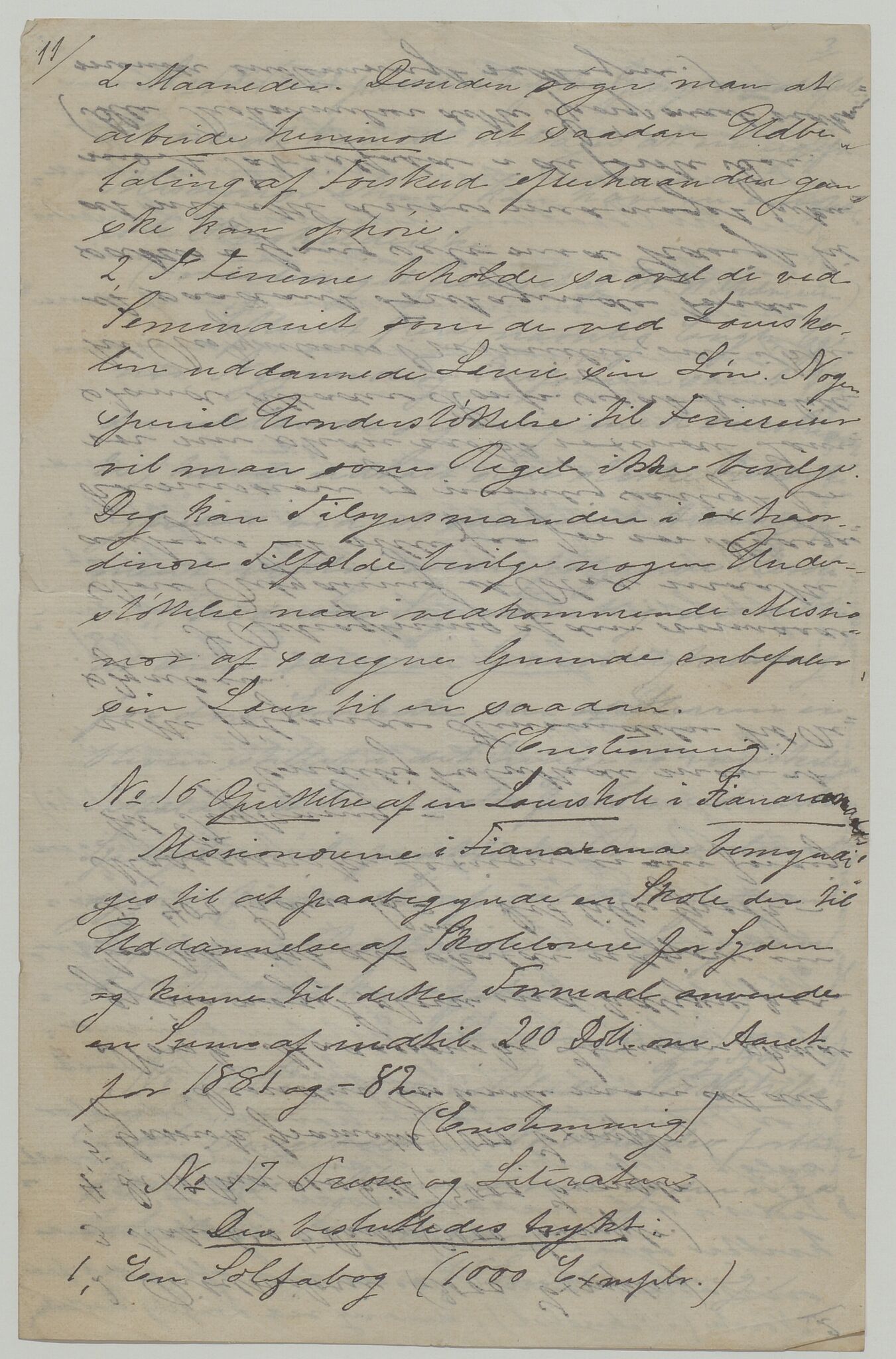 Det Norske Misjonsselskap - hovedadministrasjonen, VID/MA-A-1045/D/Da/Daa/L0035/0009: Konferansereferat og årsberetninger / Konferansereferat fra Madagaskar Innland., 1880