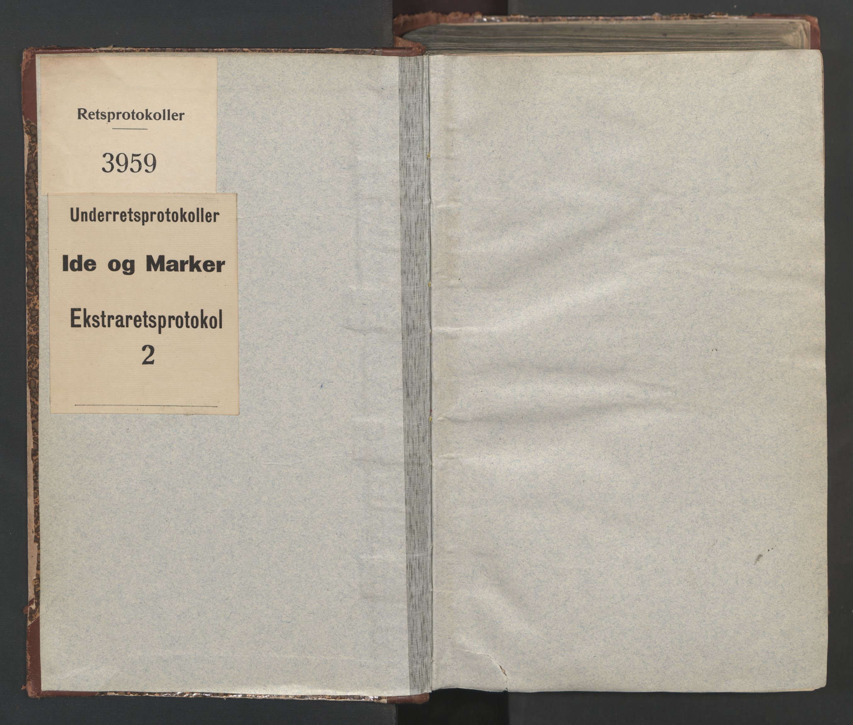 Idd og Marker sorenskriveri, SAO/A-10283/F/Fc/L0002: Ekstrarettsprotokoll, 1834-1840
