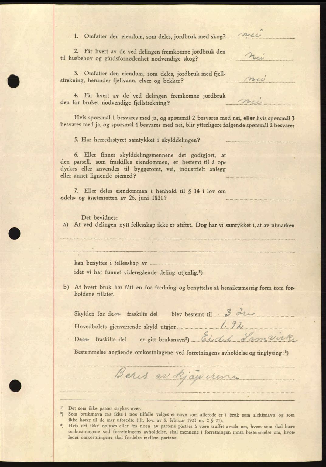 Nordmøre sorenskriveri, AV/SAT-A-4132/1/2/2Ca: Pantebok nr. A98, 1944-1944, Dagboknr: 1800/1944