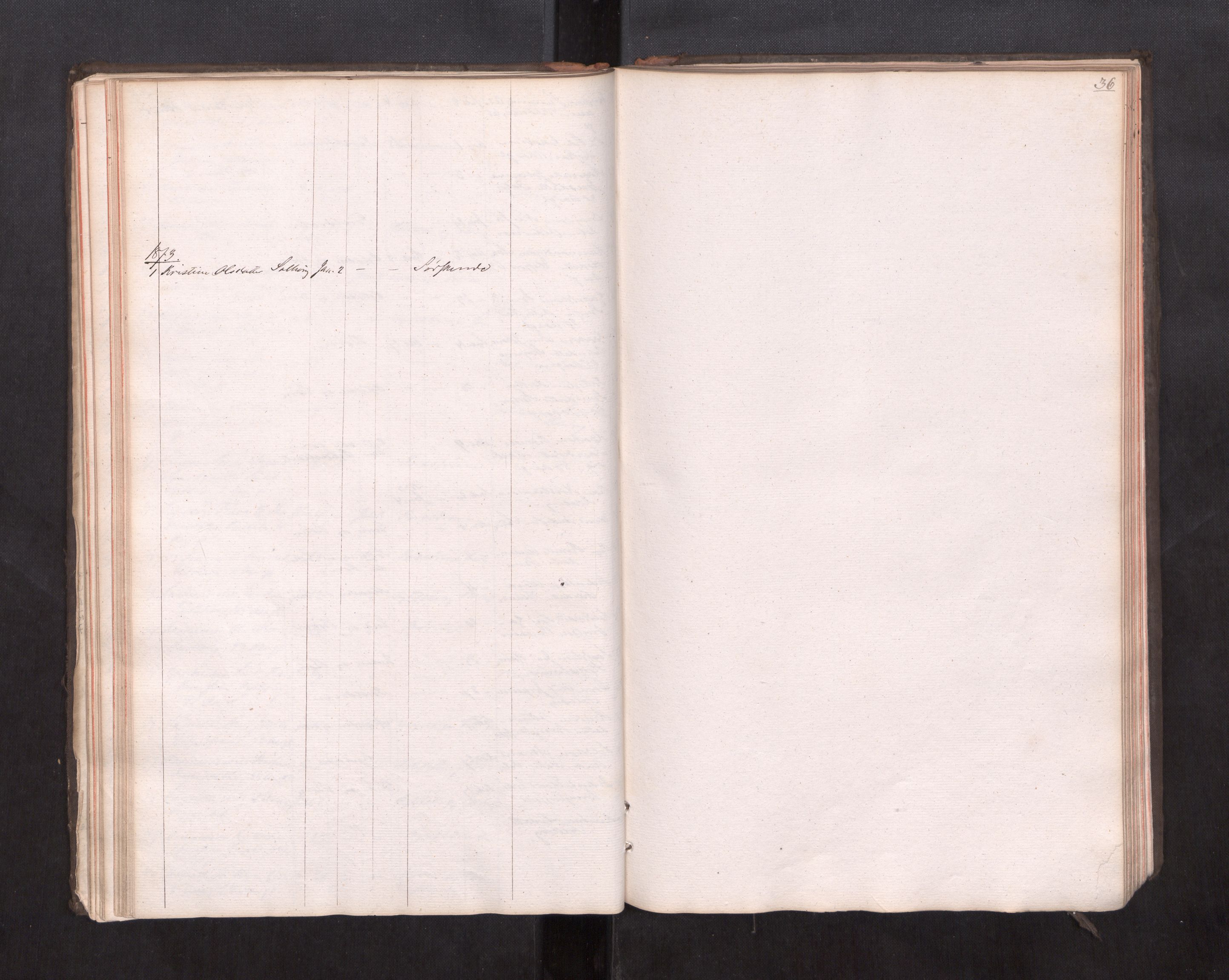 Rana sorenskriveri , SAT/A-1108/1/3/3L/L0001: Dødsanmeldelsesprotokoll, 1863-1872, s. 36