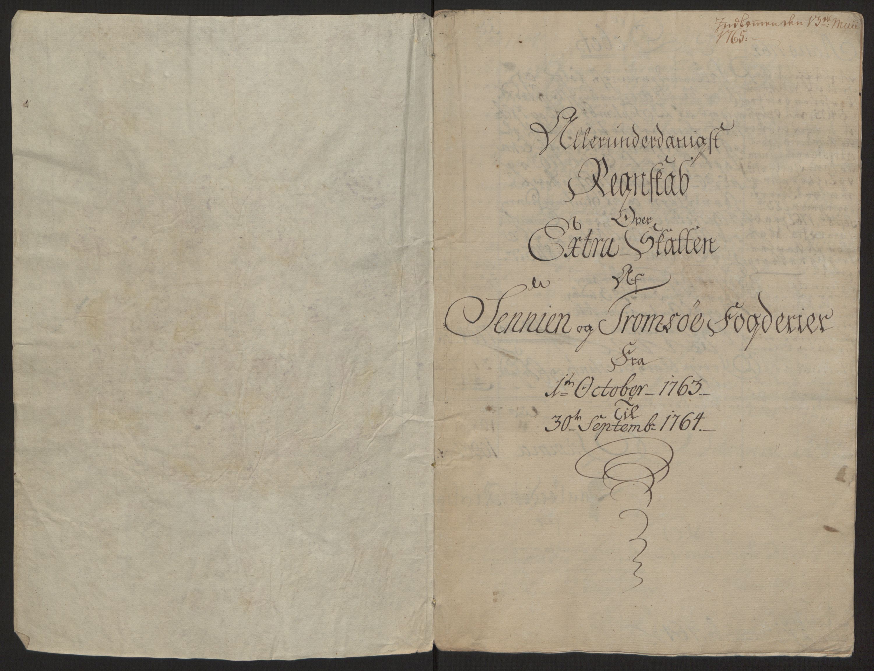 Rentekammeret inntil 1814, Reviderte regnskaper, Fogderegnskap, RA/EA-4092/R68/L4845: Ekstraskatten Senja og Troms, 1762-1765, s. 229