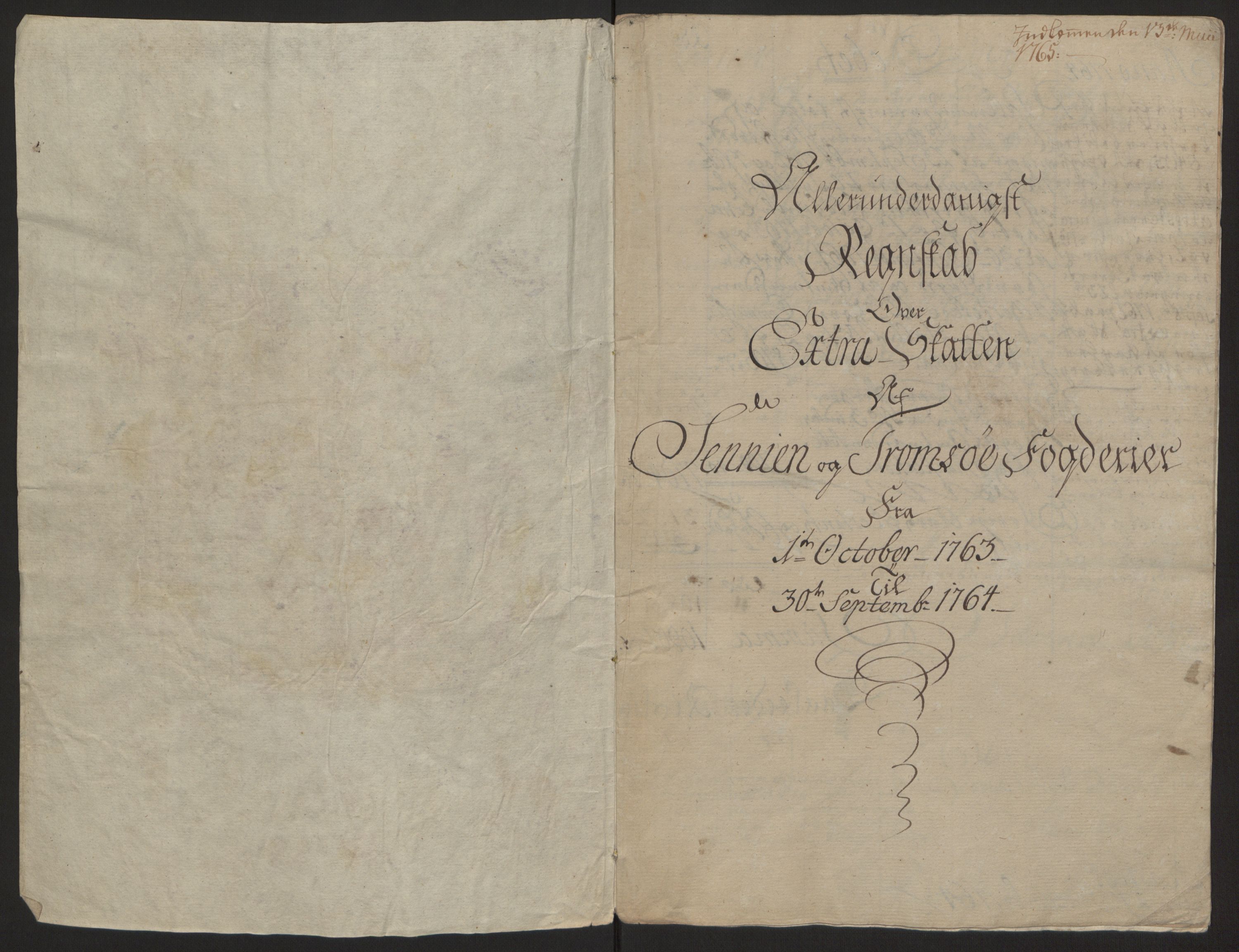 Rentekammeret inntil 1814, Reviderte regnskaper, Fogderegnskap, AV/RA-EA-4092/R68/L4845: Ekstraskatten Senja og Troms, 1762-1765, s. 229