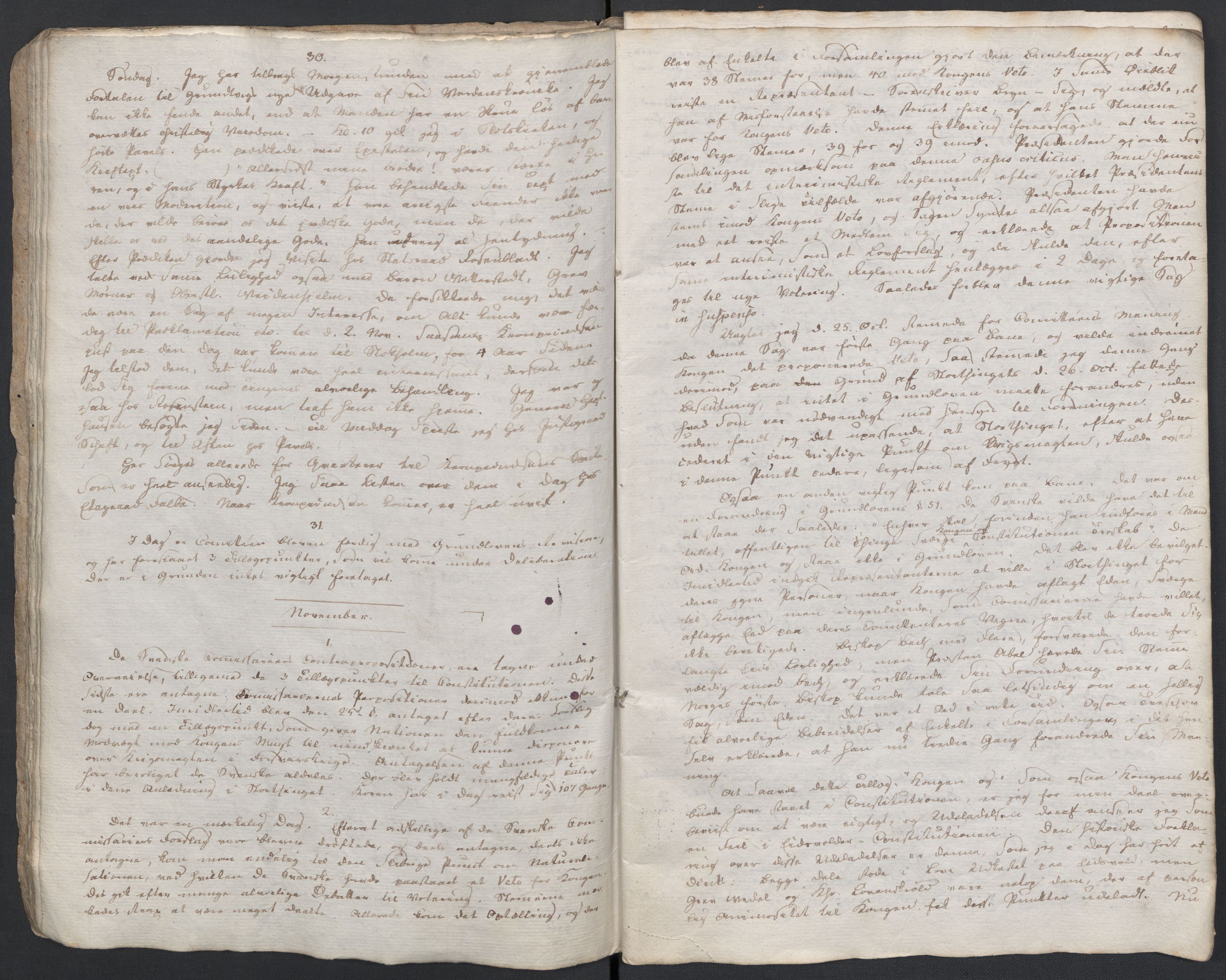 Forskjellige samlinger, Historisk-kronologisk samling, RA/EA-4029/G/Ga/L0009B: Historisk-kronologisk samling. Dokumenter fra oktober 1814, årene 1815 og 1816, Christian Frederiks regnskapsbok 1814 - 1848., 1814-1848, s. 141