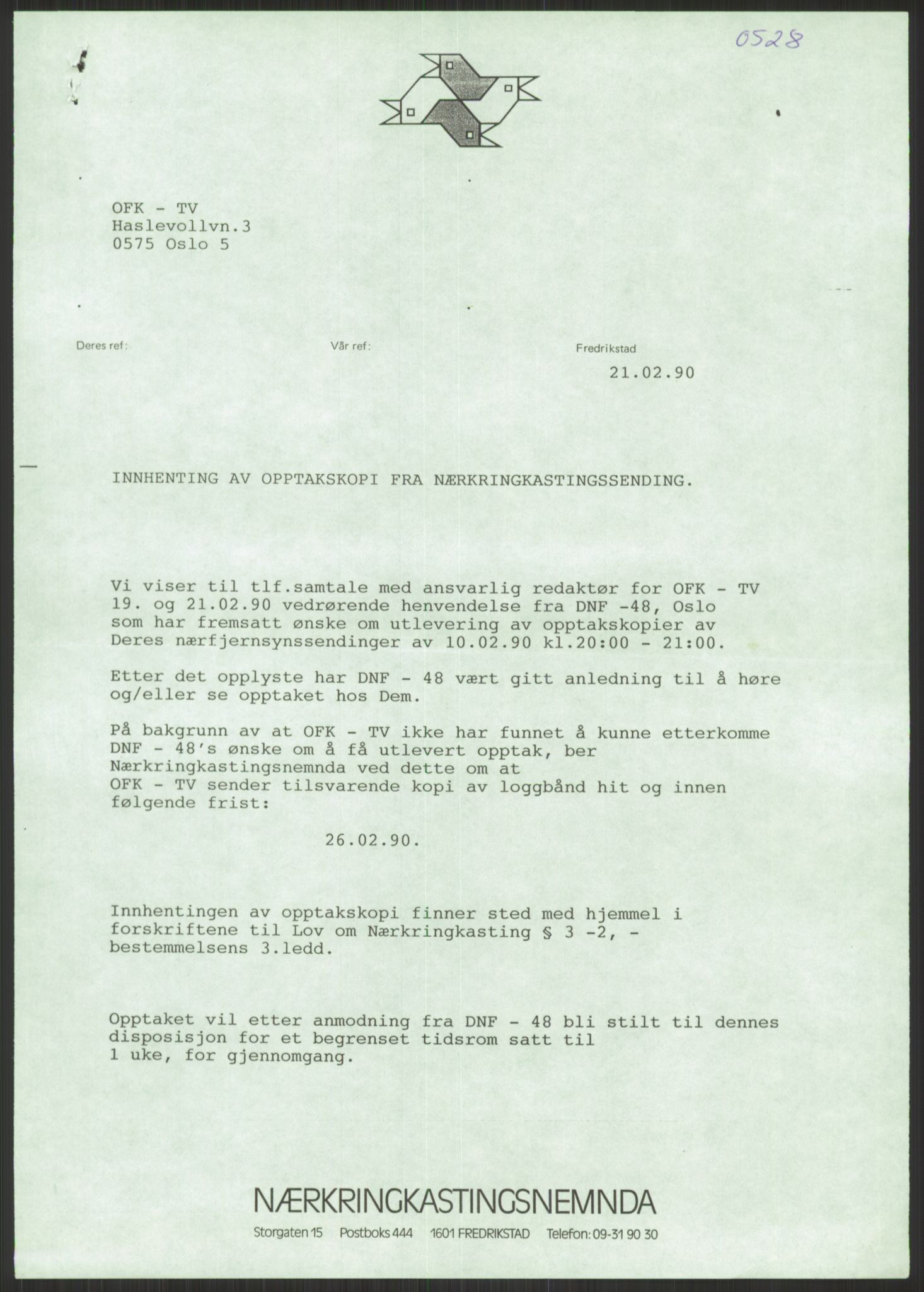 Det Norske Forbundet av 1948/Landsforeningen for Lesbisk og Homofil Frigjøring, AV/RA-PA-1216/D/Dd/L0001: Diskriminering, 1973-1991, s. 1207