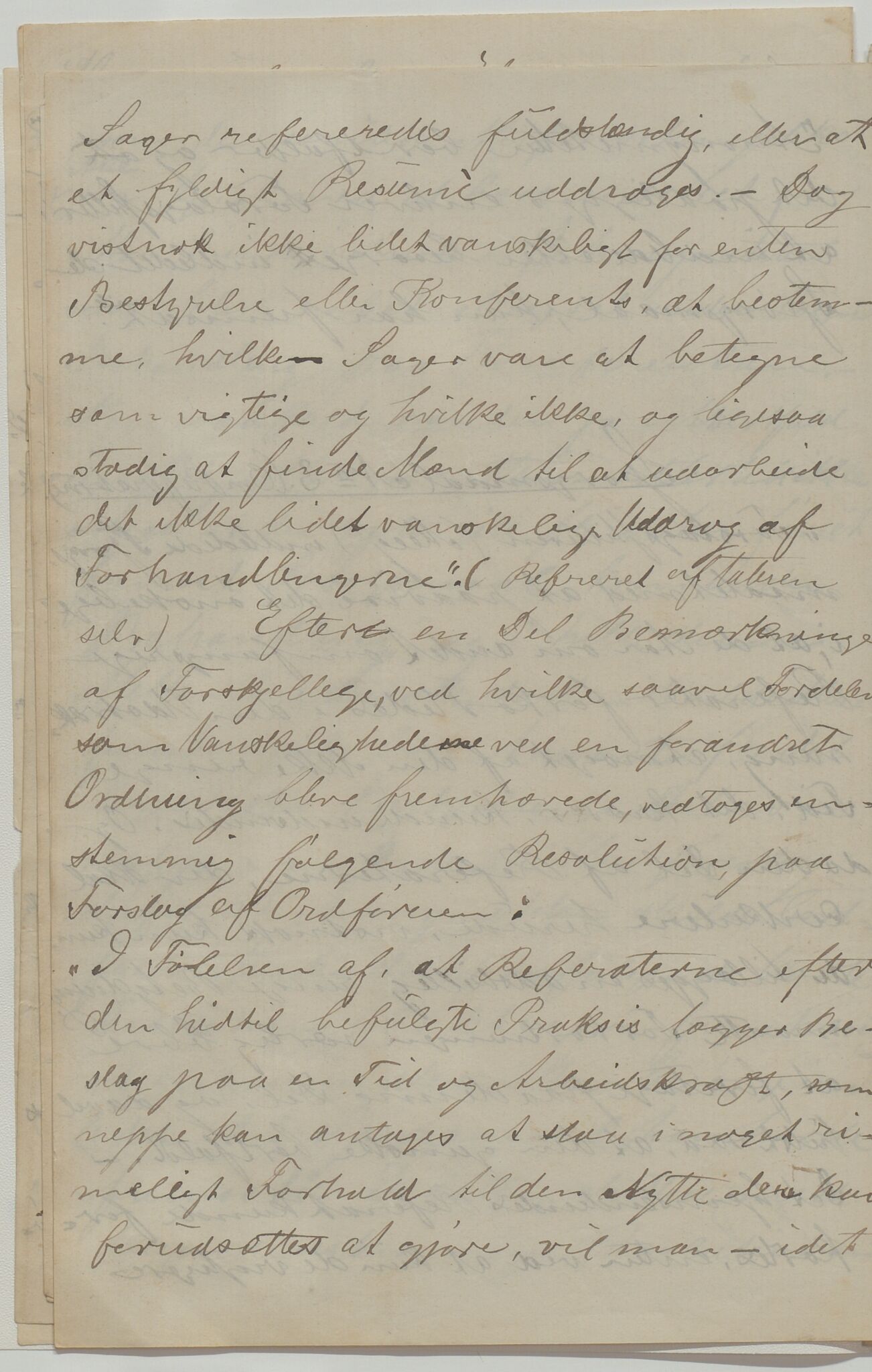 Det Norske Misjonsselskap - hovedadministrasjonen, VID/MA-A-1045/D/Da/Daa/L0036/0001: Konferansereferat og årsberetninger / Konferansereferat fra Madagaskar Innland., 1882