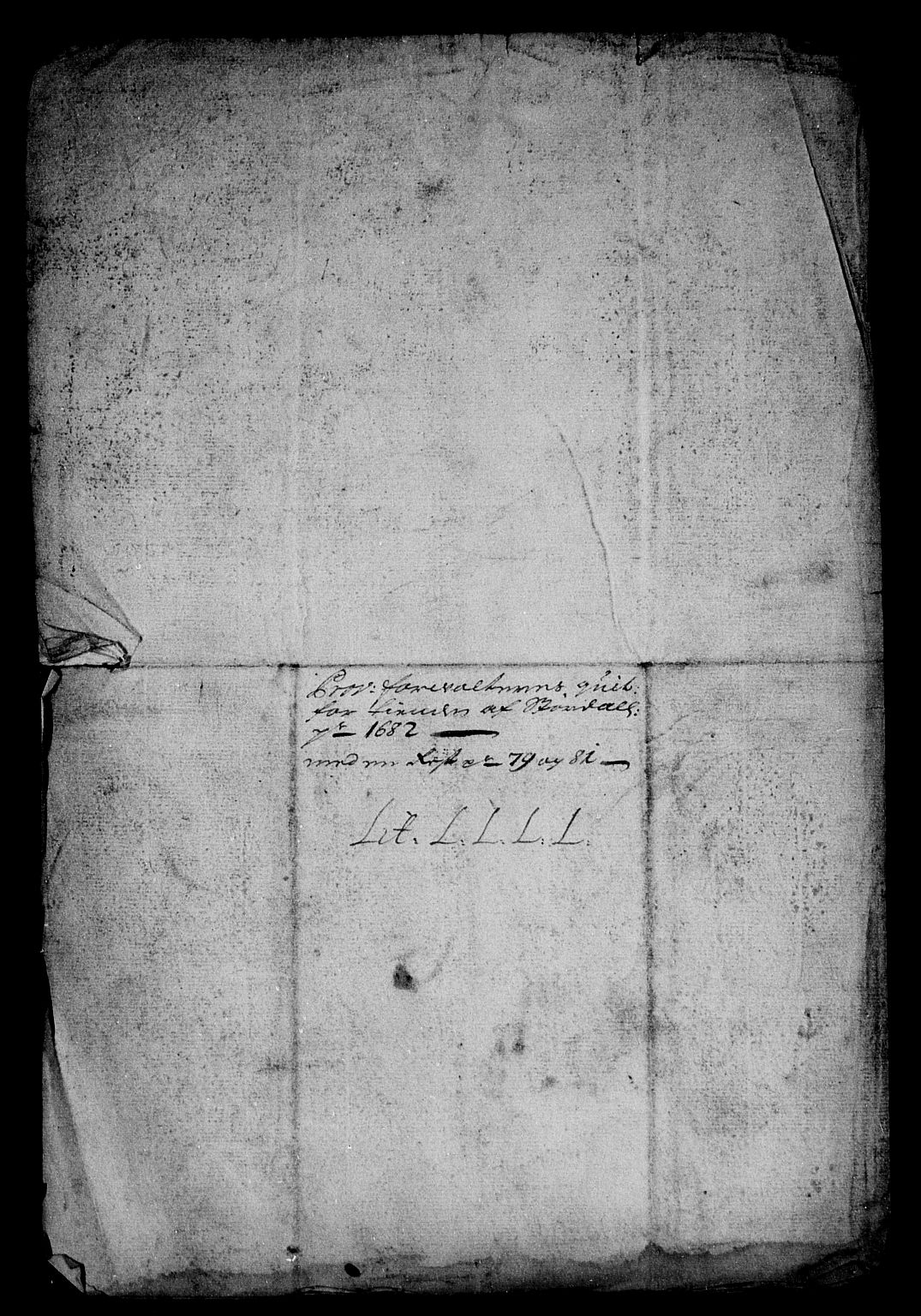 Rentekammeret inntil 1814, Reviderte regnskaper, Stiftamtstueregnskaper, Trondheim stiftamt og Nordland amt, AV/RA-EA-6044/R/Rg/L0066: Trondheim stiftamt og Nordland amt, 1682