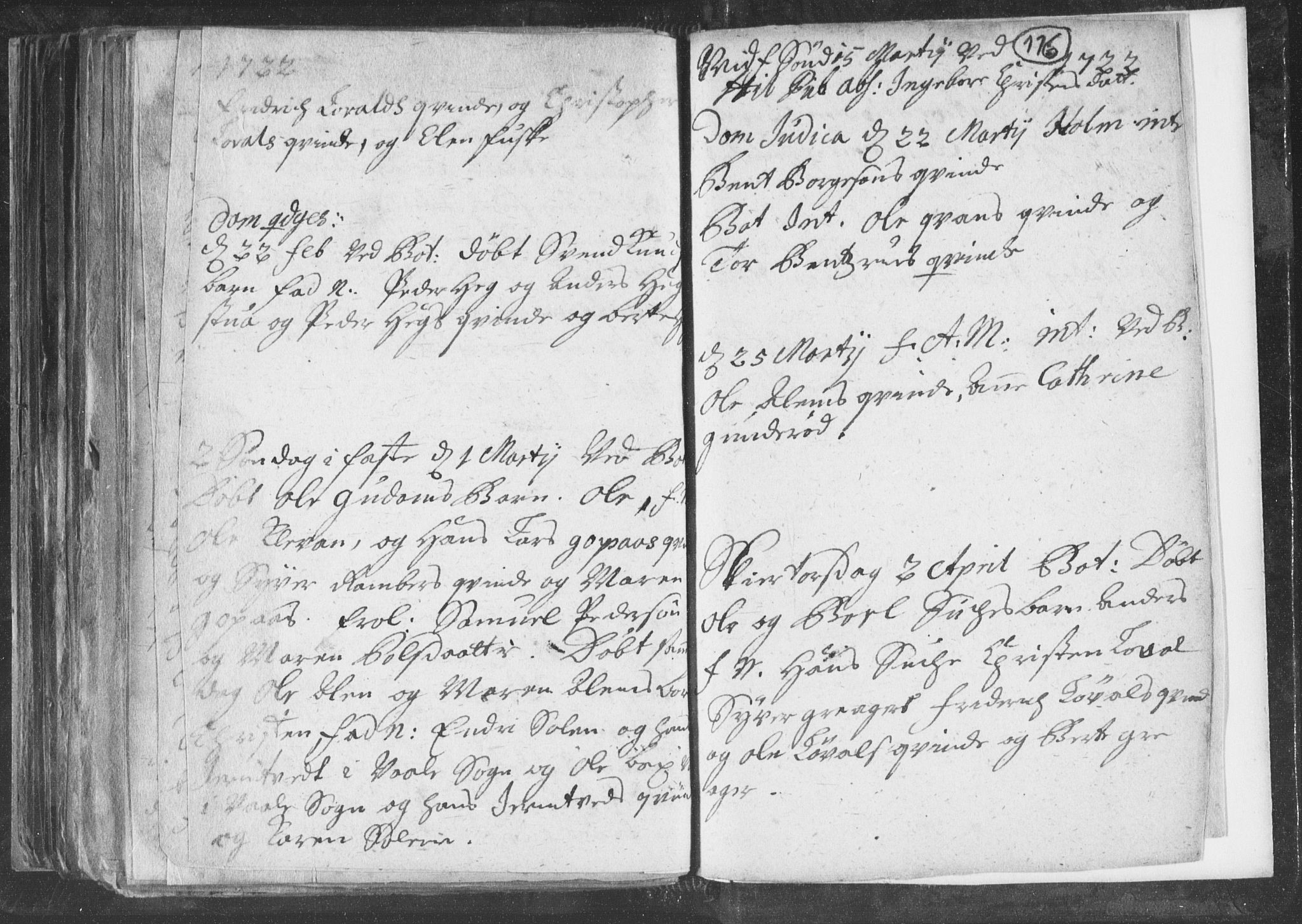 Botne kirkebøker, AV/SAKO-A-340/F/Fa/L0001b: Ministerialbok nr. I 1B, 1707-1722, s. 116