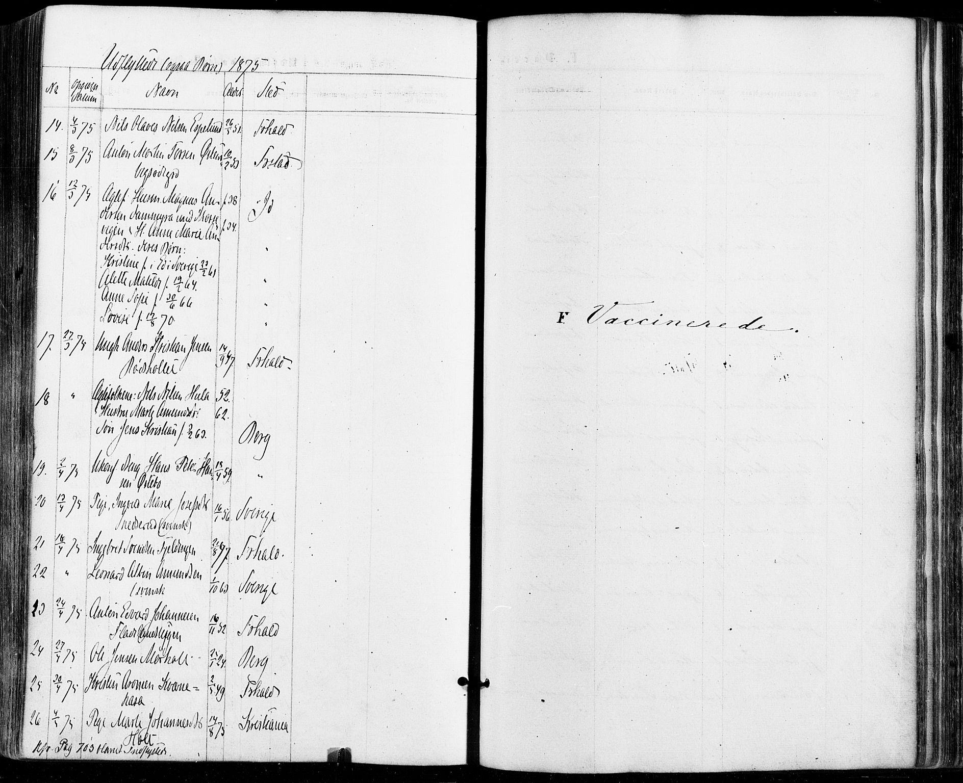 Aremark prestekontor Kirkebøker, AV/SAO-A-10899/F/Fc/L0004: Ministerialbok nr. III 4, 1866-1877, s. 713-714