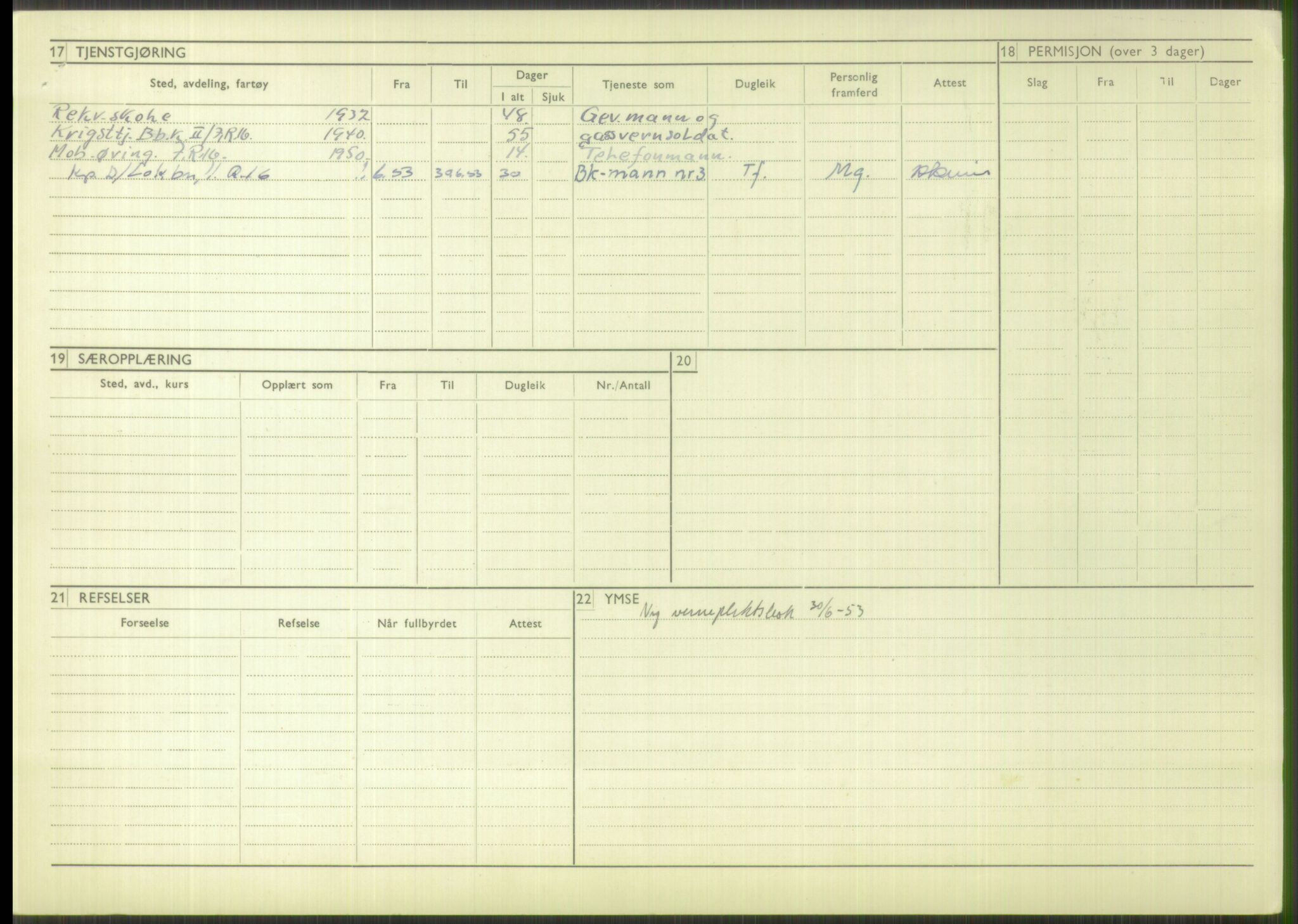 Forsvaret, Troms infanteriregiment nr. 16, AV/RA-RAFA-3146/P/Pa/L0016: Rulleblad for regimentets menige mannskaper, årsklasse 1932, 1932, s. 1318